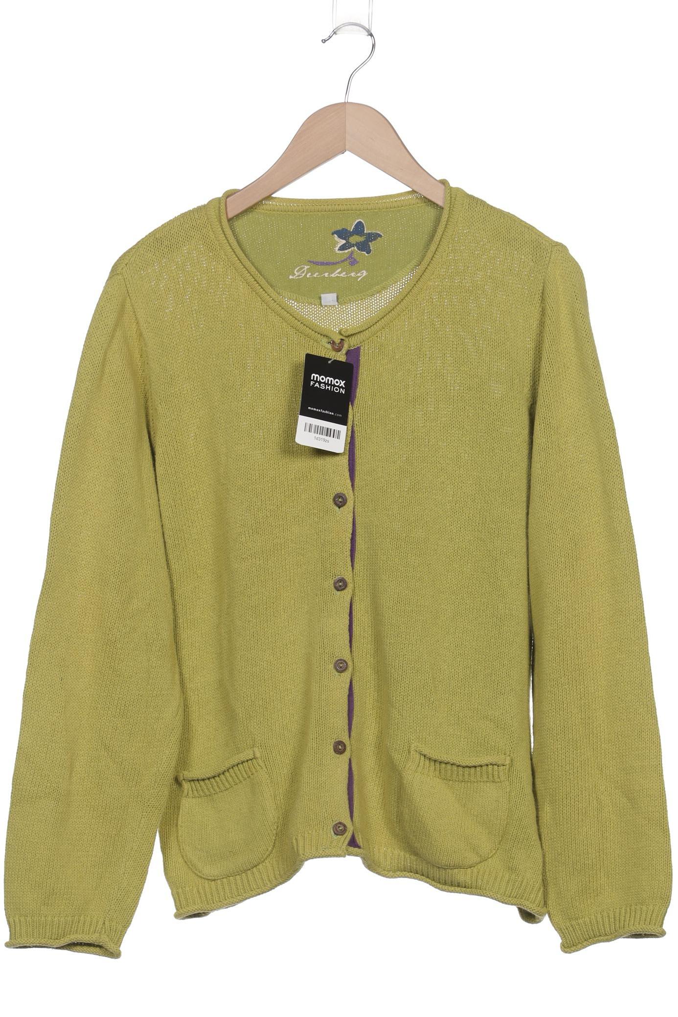 

Deerberg Damen Strickjacke, grün, Gr. 38