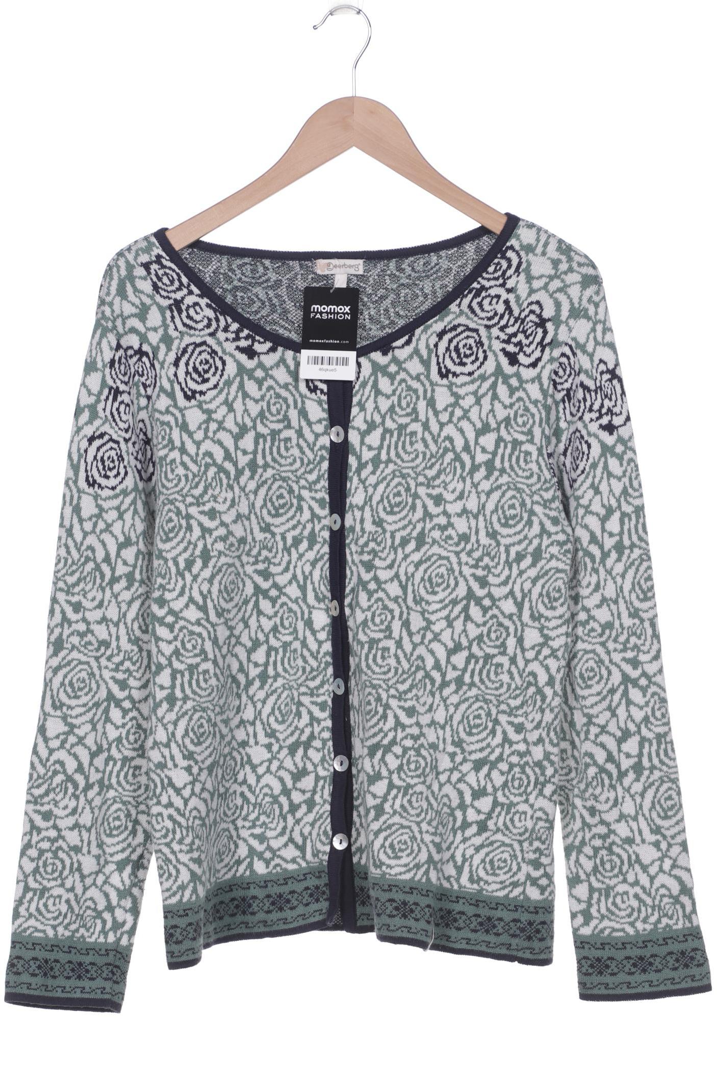 

Deerberg Damen Strickjacke, grün, Gr. 38