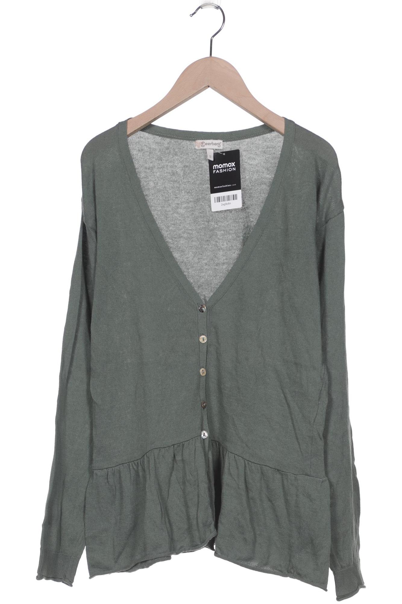 

Deerberg Damen Strickjacke, grün, Gr. 36