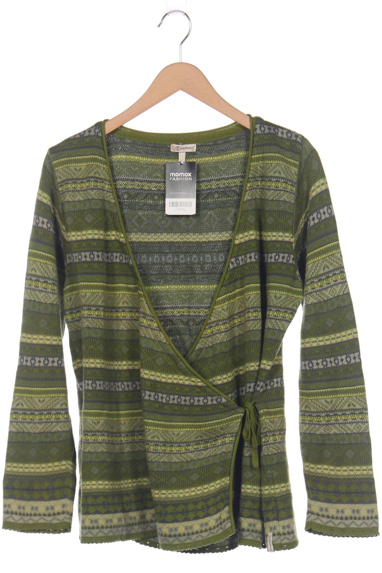 

Deerberg Damen Strickjacke, grün, Gr. 42