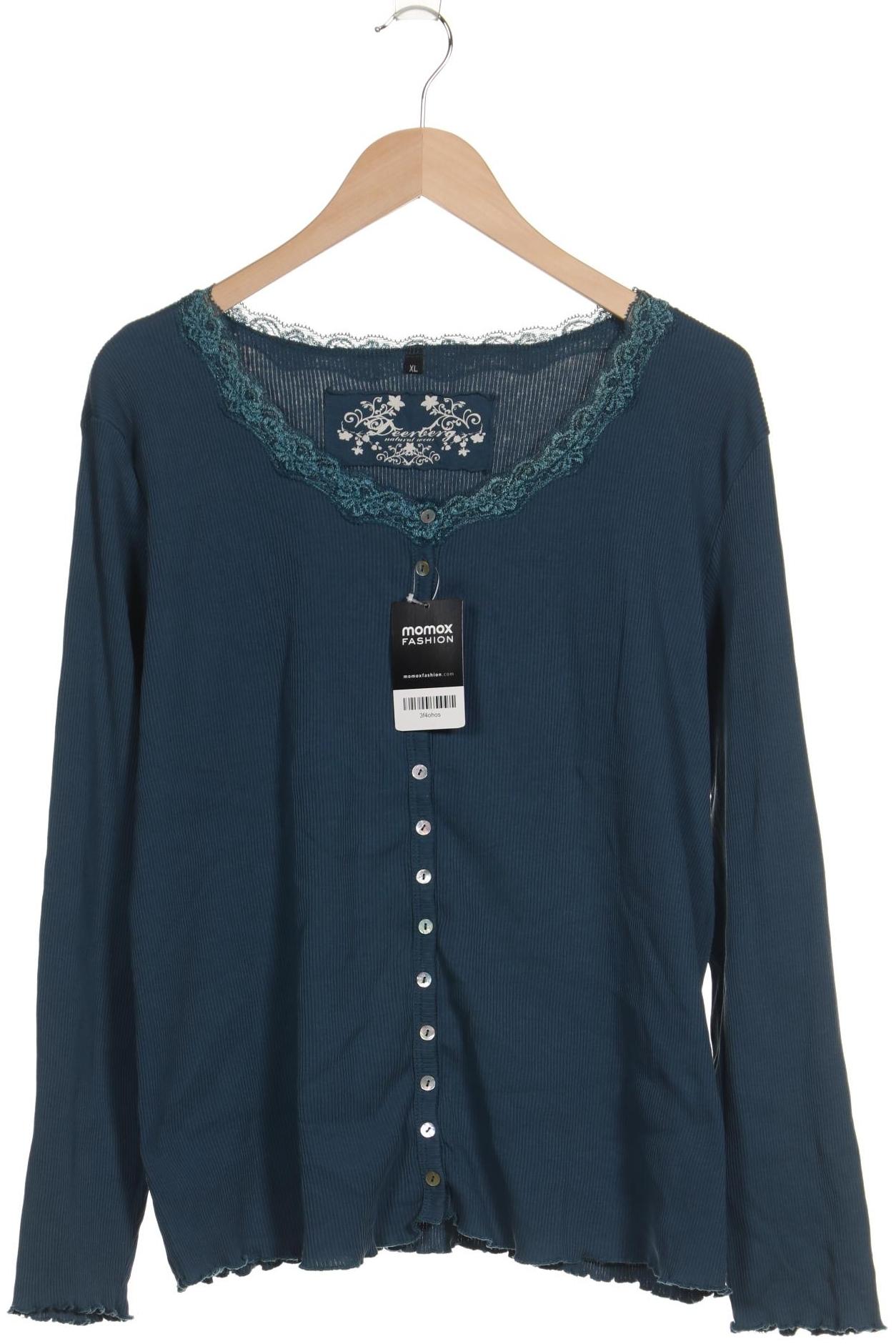 

Deerberg Damen Strickjacke, türkis, Gr. 44