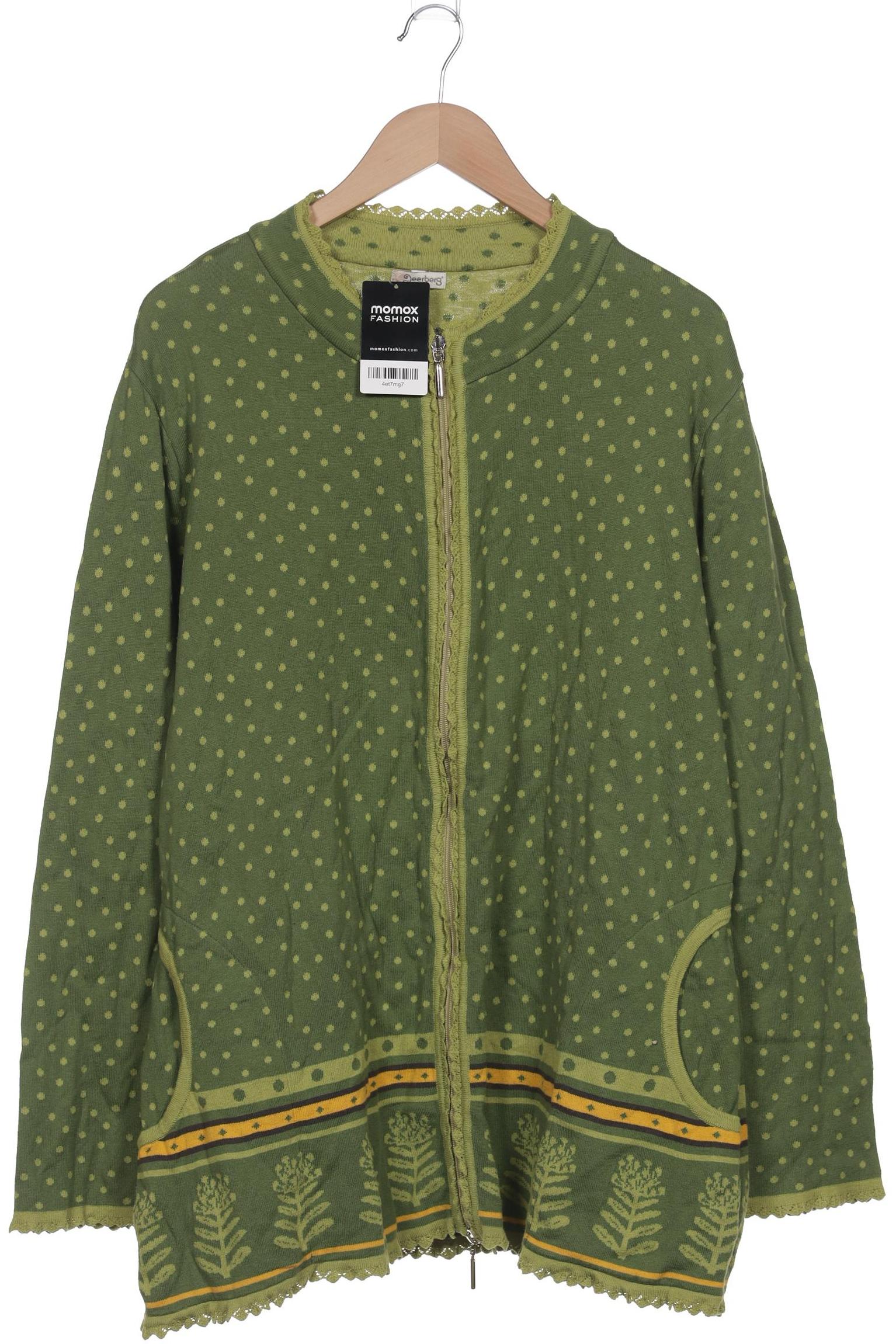 

Deerberg Damen Strickjacke, grün, Gr. 46