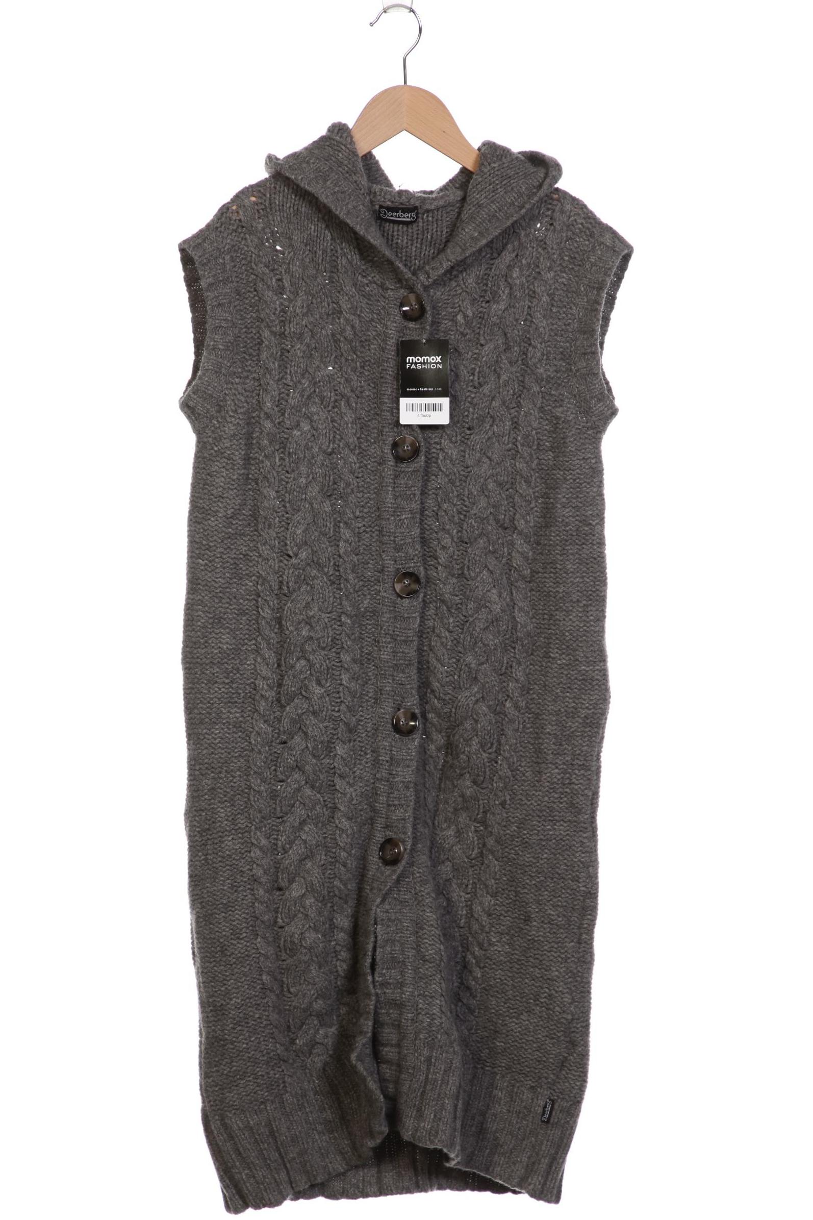 

Deerberg Damen Strickjacke, grau, Gr. 38