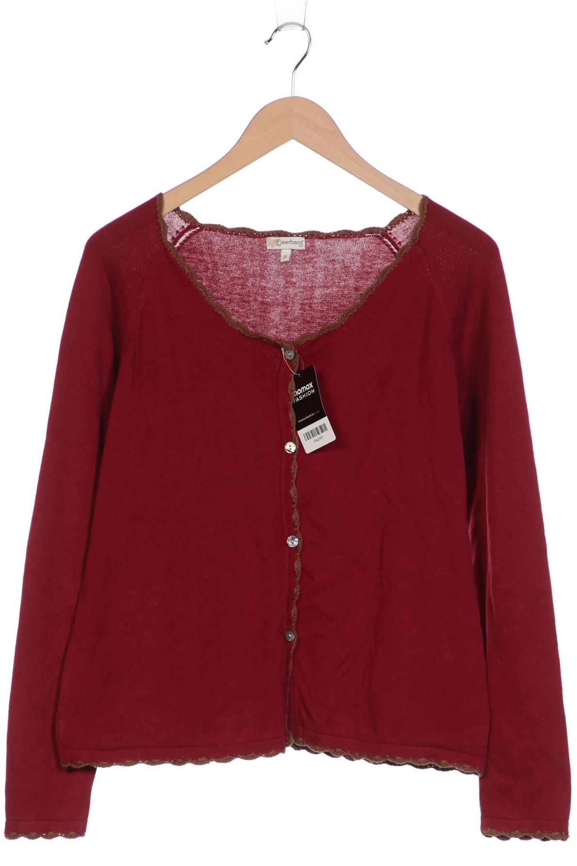 

Deerberg Damen Strickjacke, bordeaux, Gr. 38
