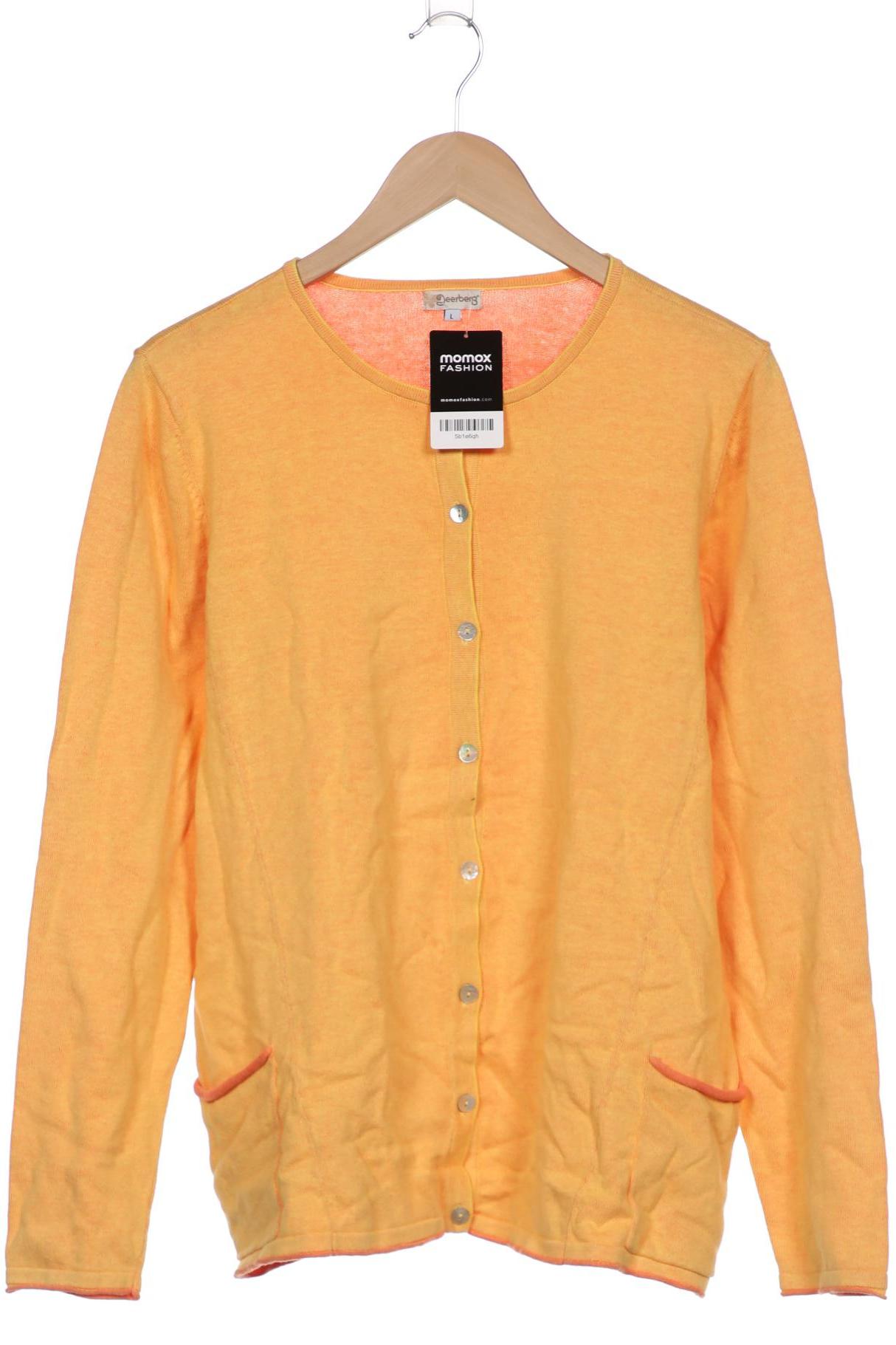 

Deerberg Damen Strickjacke, gelb, Gr. 42