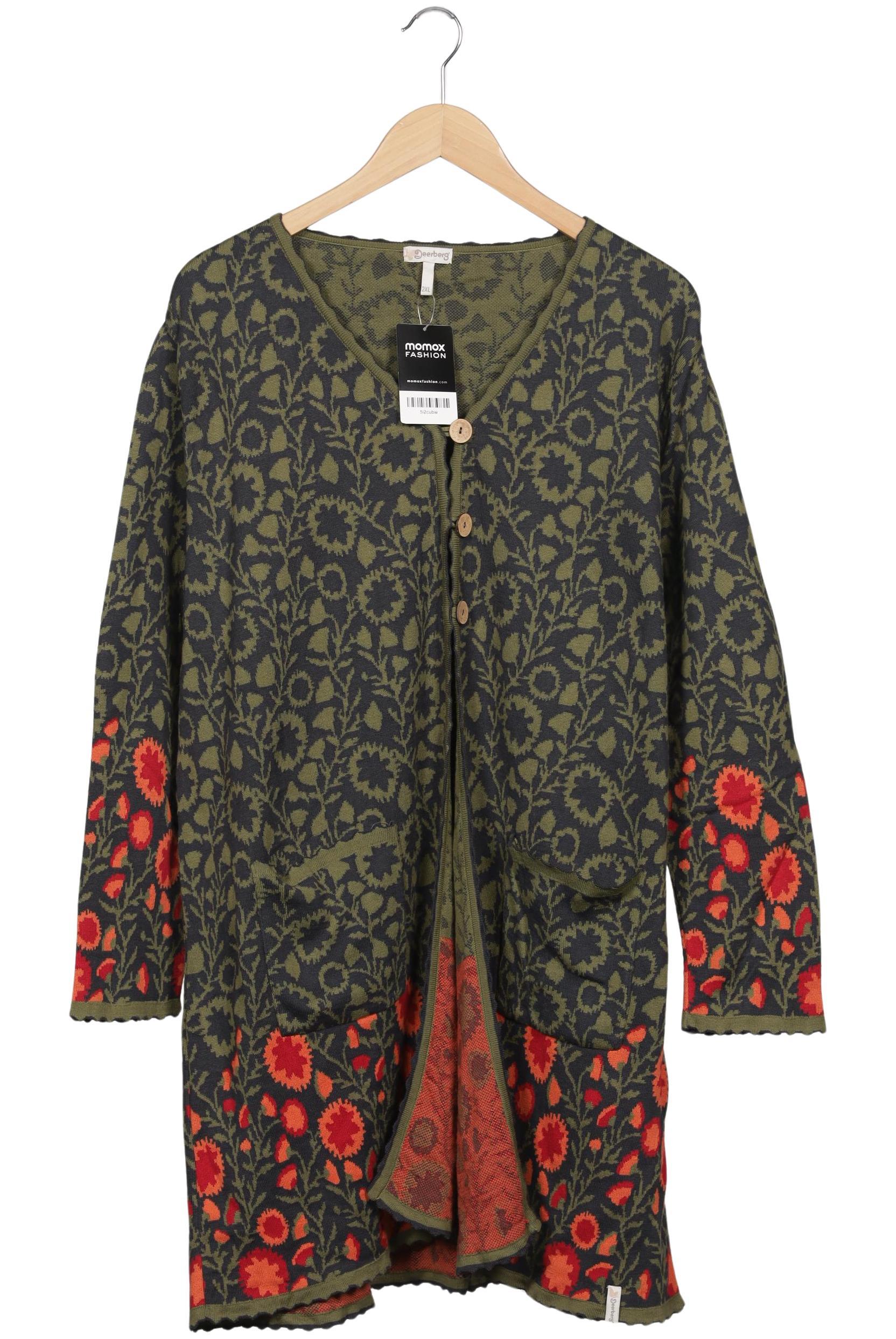 

Deerberg Damen Strickjacke, grün, Gr. 46