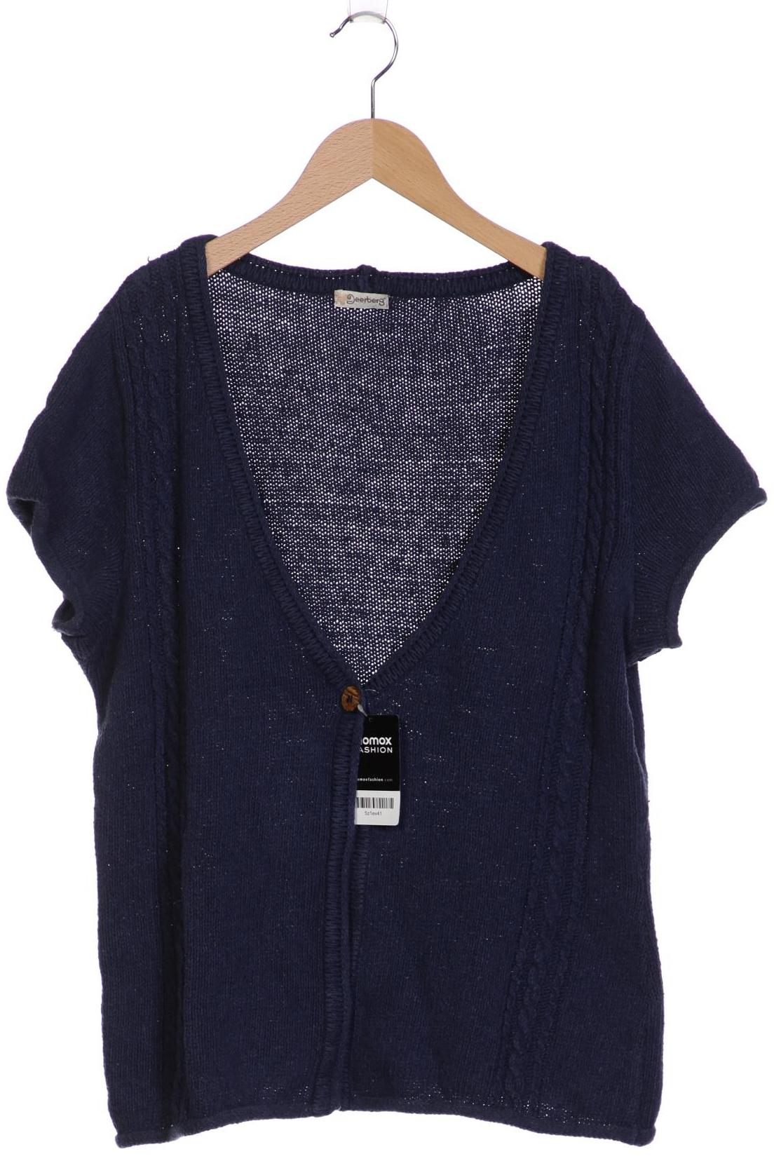 

Deerberg Damen Strickjacke, marineblau, Gr. 48