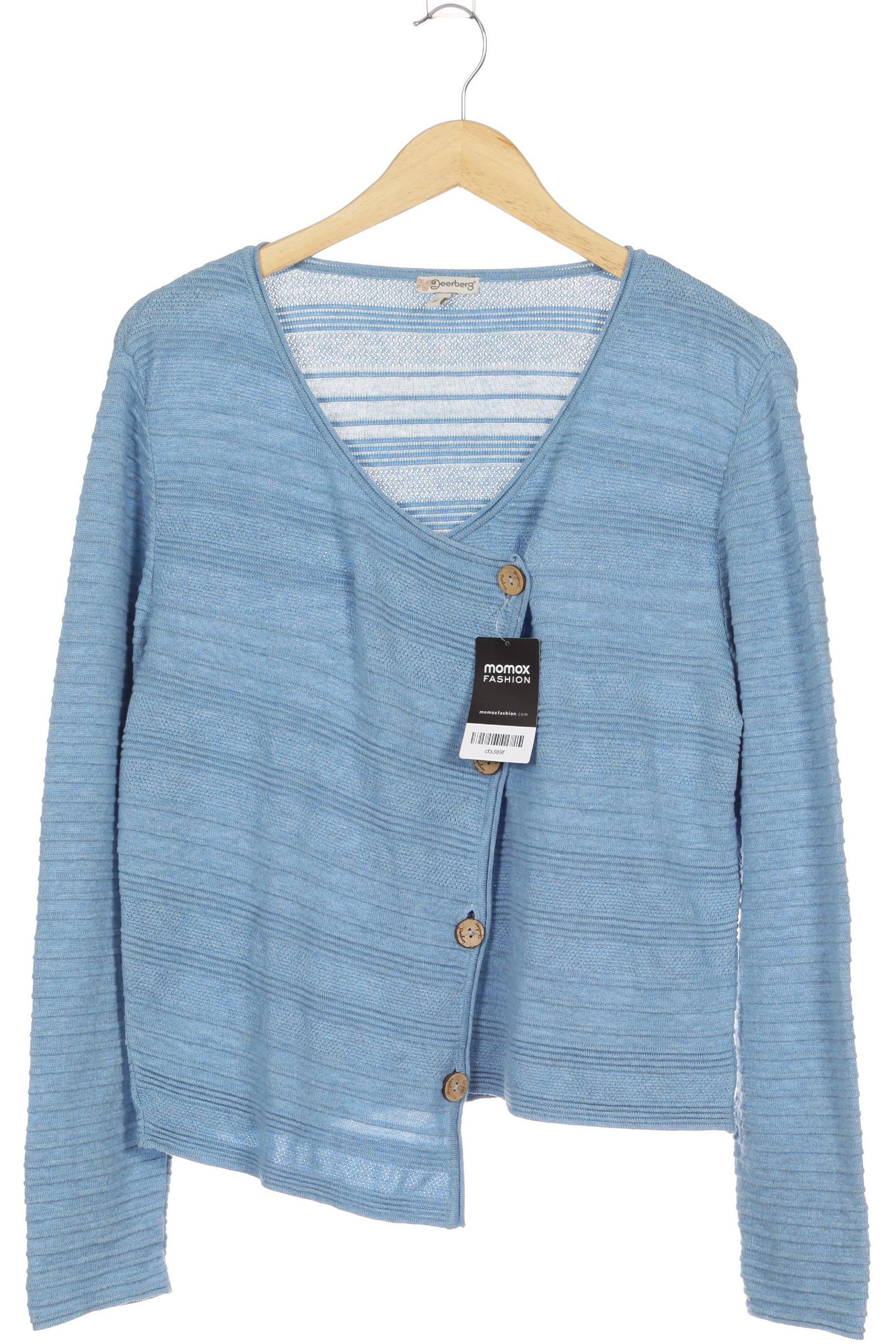 

Deerberg Damen Strickjacke, blau, Gr. 38