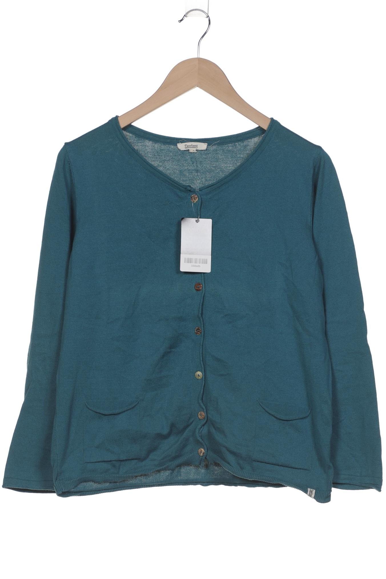

Deerberg Damen Strickjacke, blau, Gr. 38