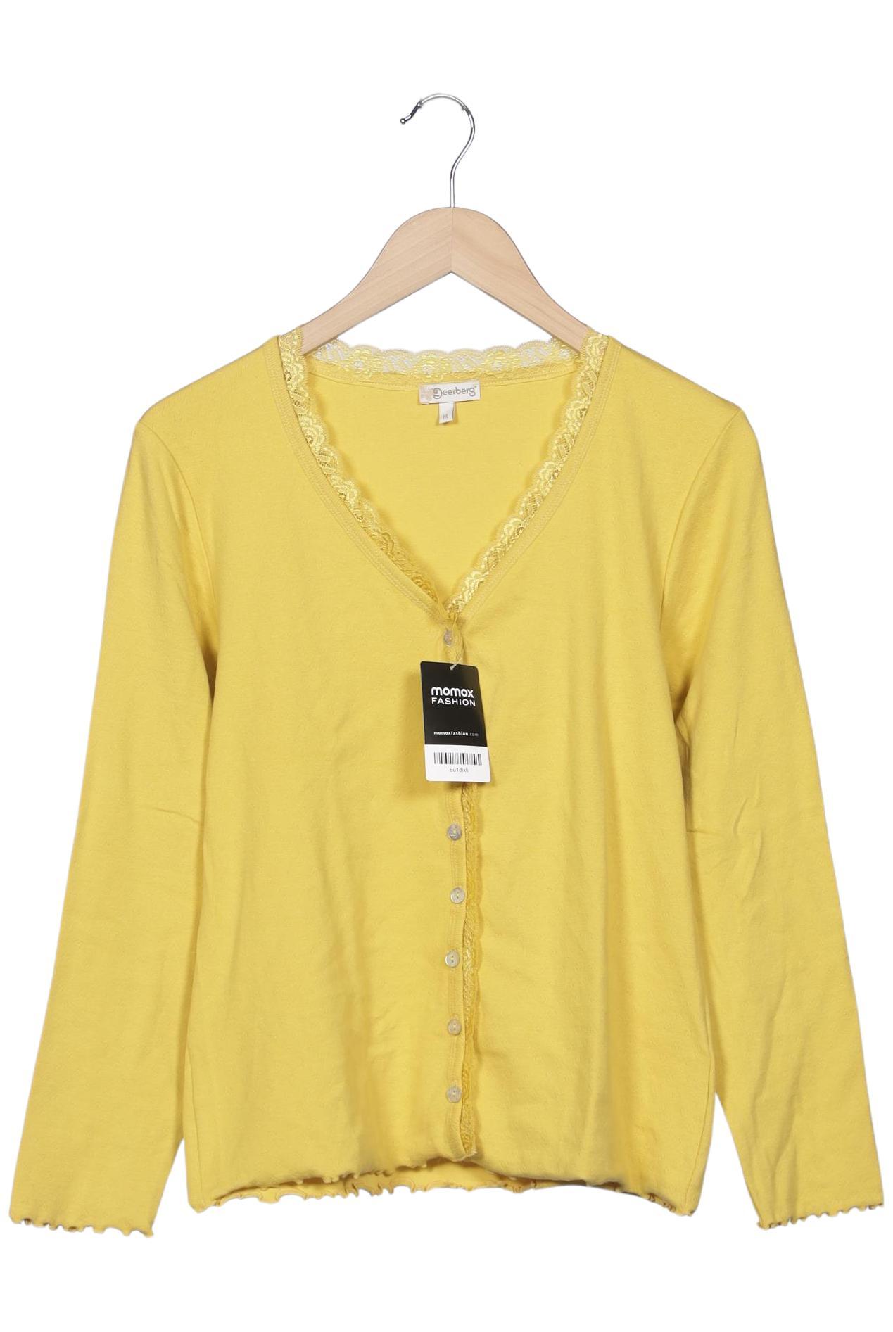 

Deerberg Damen Strickjacke, gelb, Gr. 38
