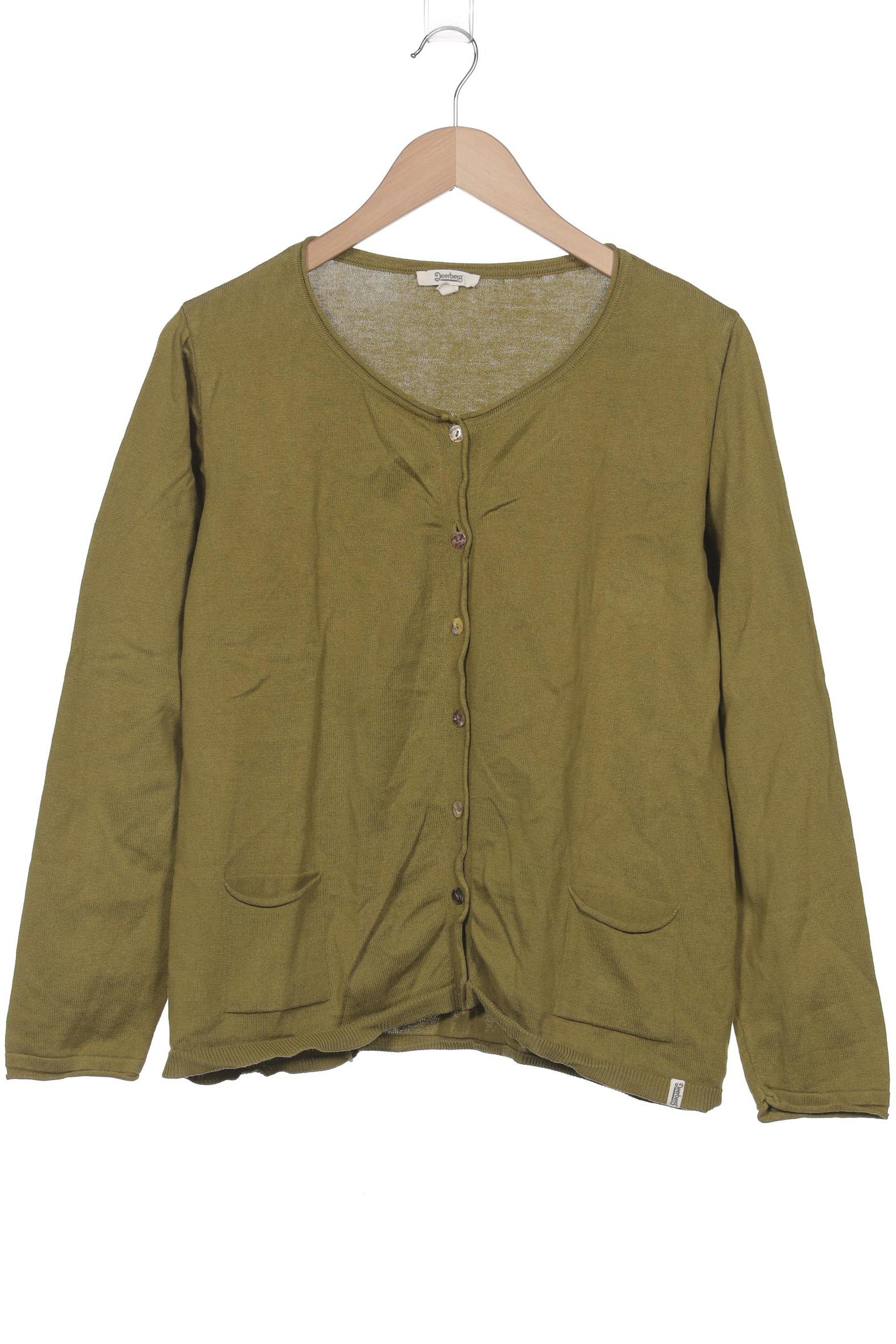 

Deerberg Damen Strickjacke, grün, Gr. 42