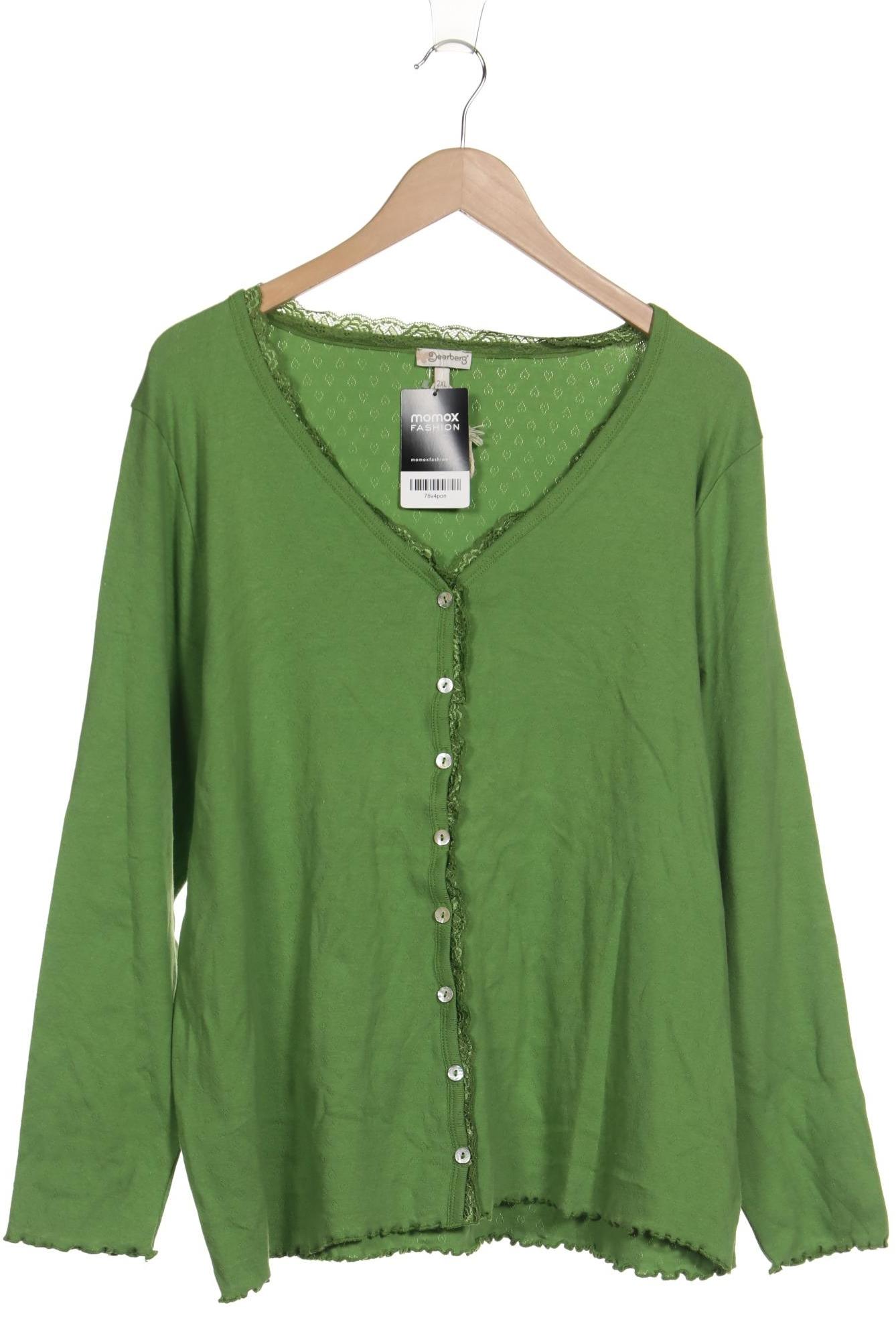 

Deerberg Damen Strickjacke, grün, Gr. 46