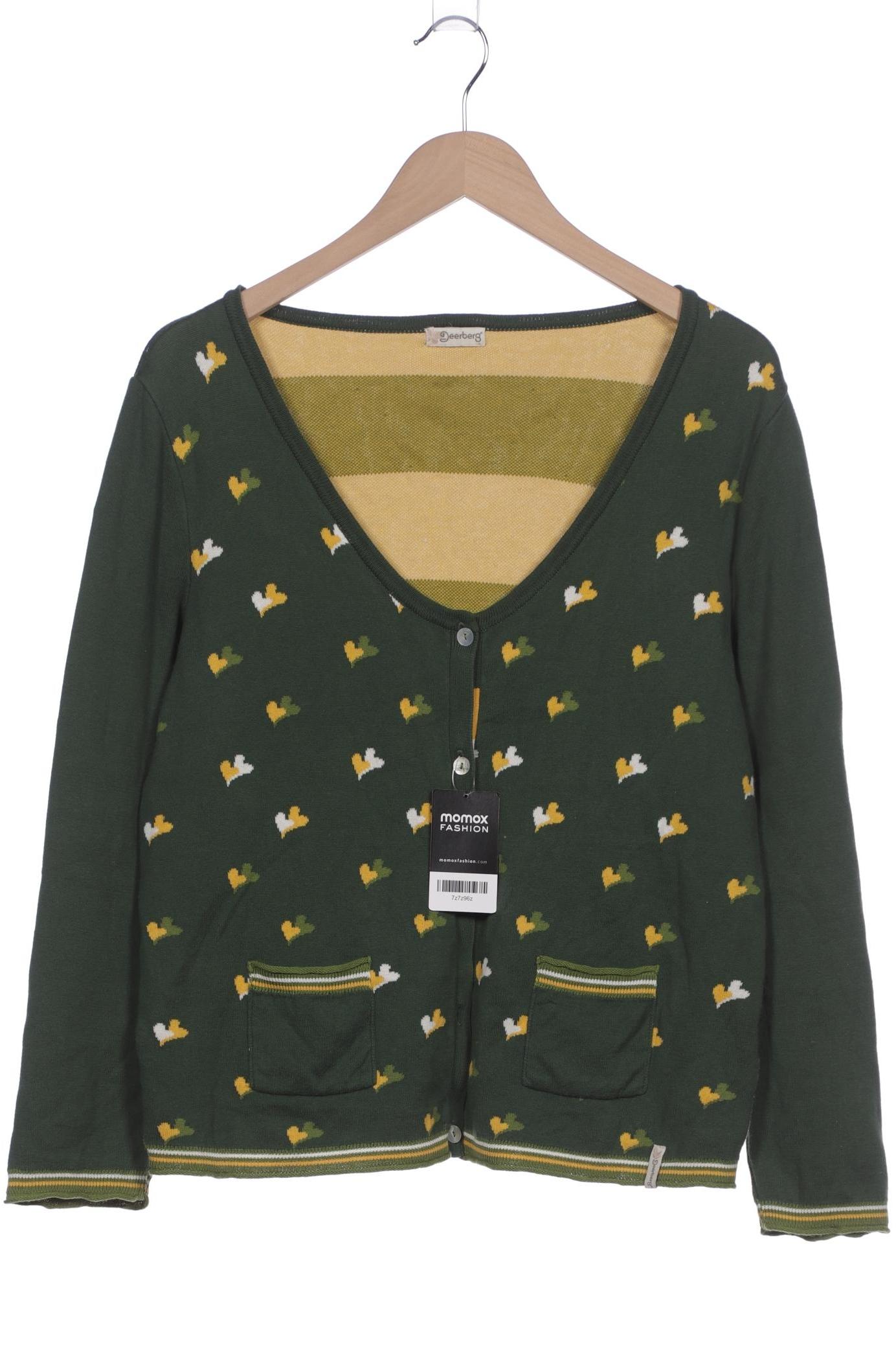 

Deerberg Damen Strickjacke, grün, Gr. 42