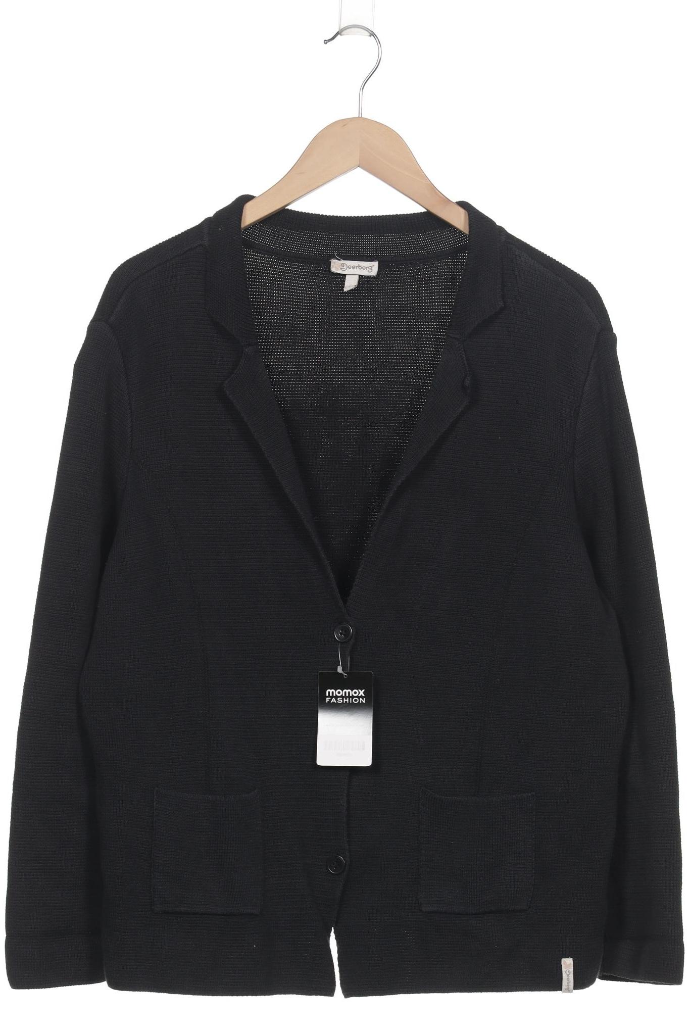 

Deerberg Damen Strickjacke, schwarz, Gr. 42