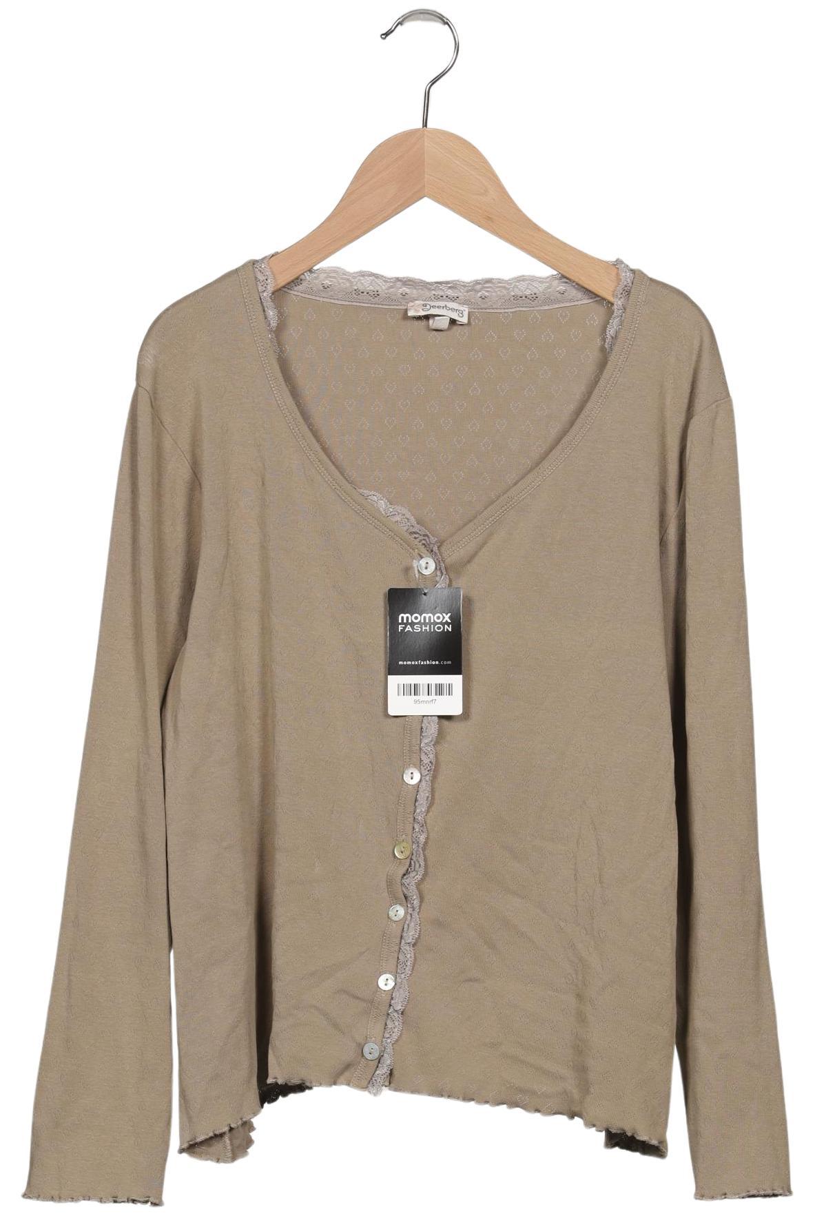 

Deerberg Damen Strickjacke, beige, Gr. 38