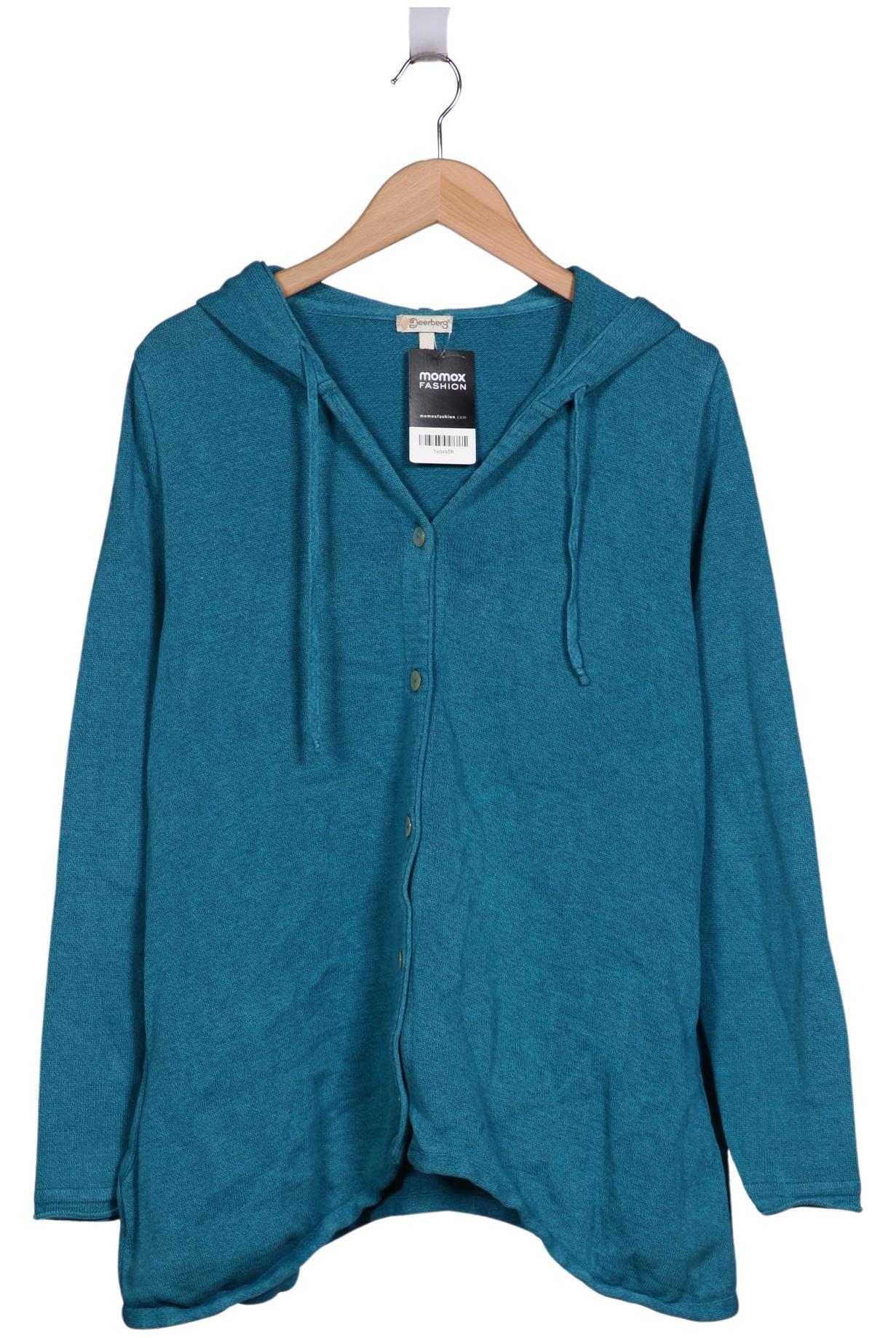 

Deerberg Damen Strickjacke, türkis, Gr. 38