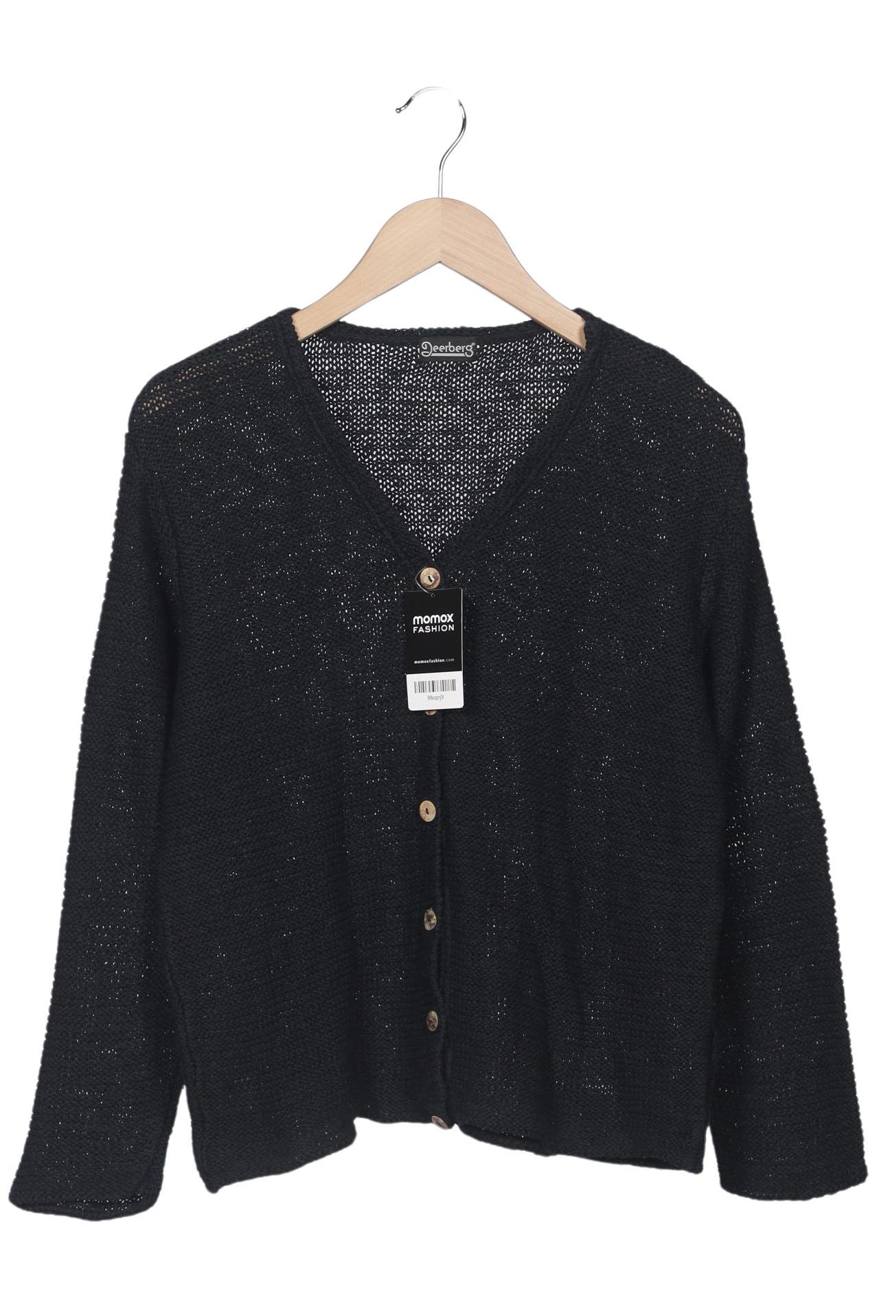

Deerberg Damen Strickjacke, schwarz, Gr. 42