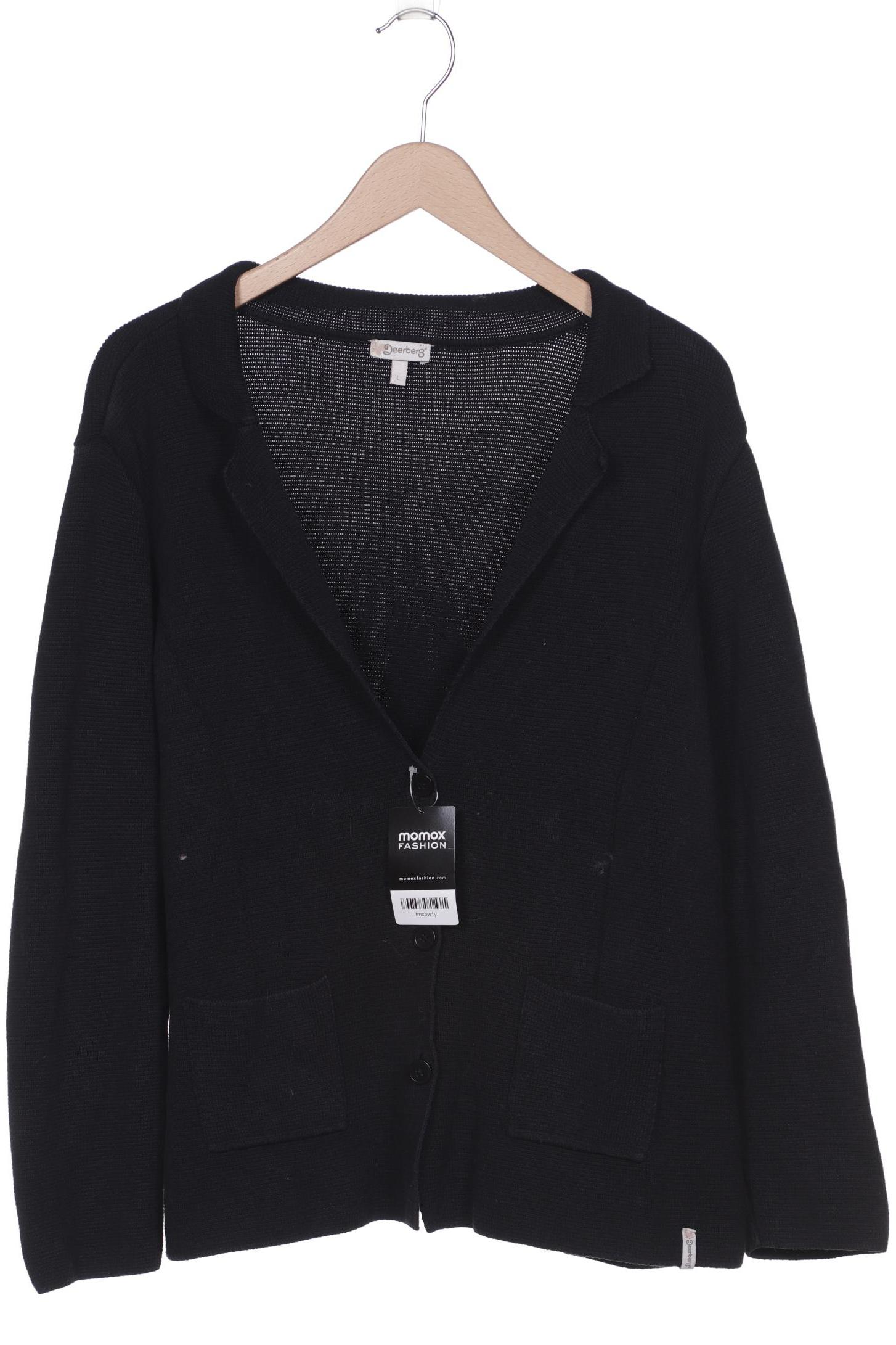 

Deerberg Damen Strickjacke, schwarz, Gr. 42
