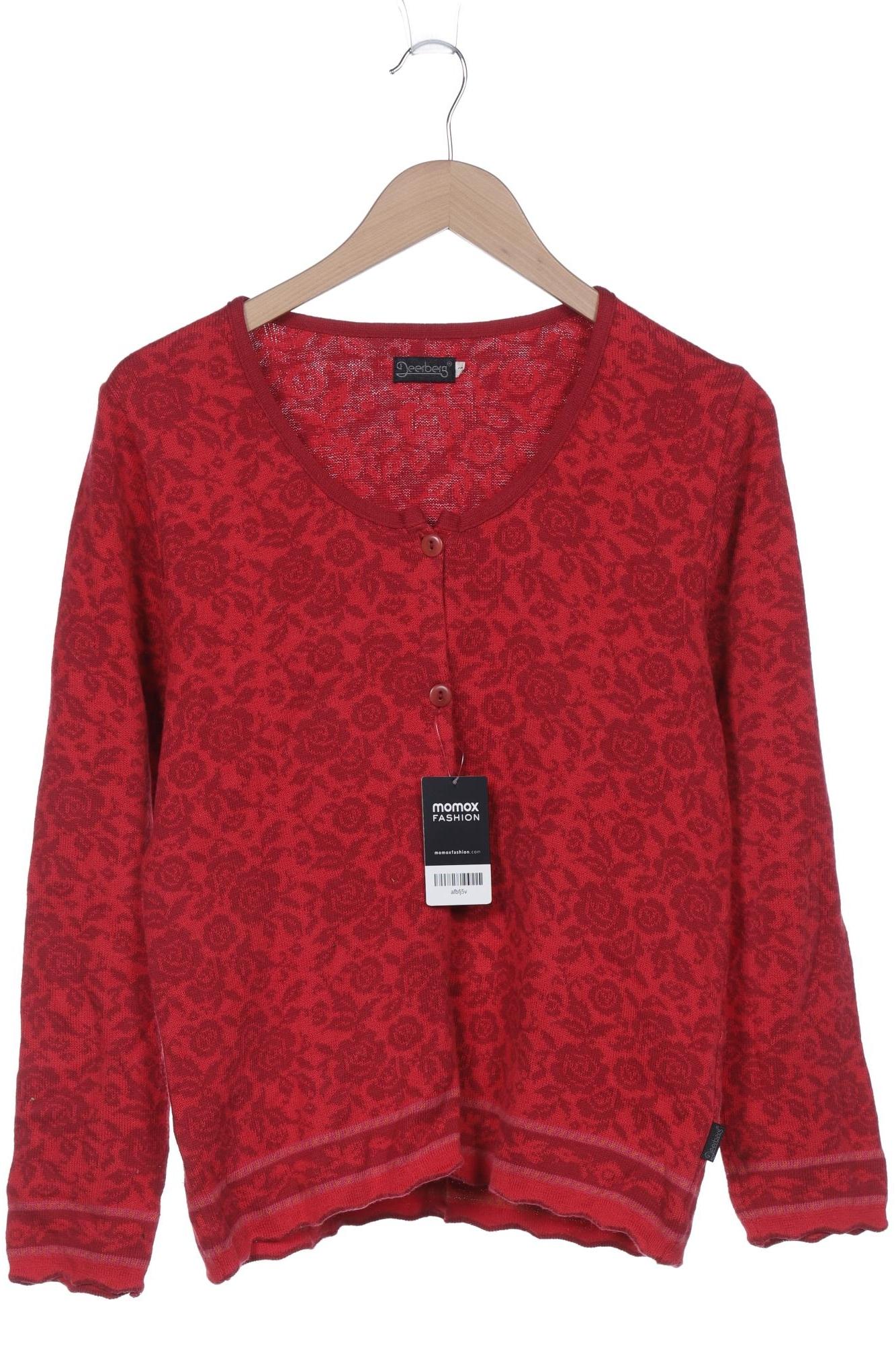 

Deerberg Damen Strickjacke, rot, Gr. 36
