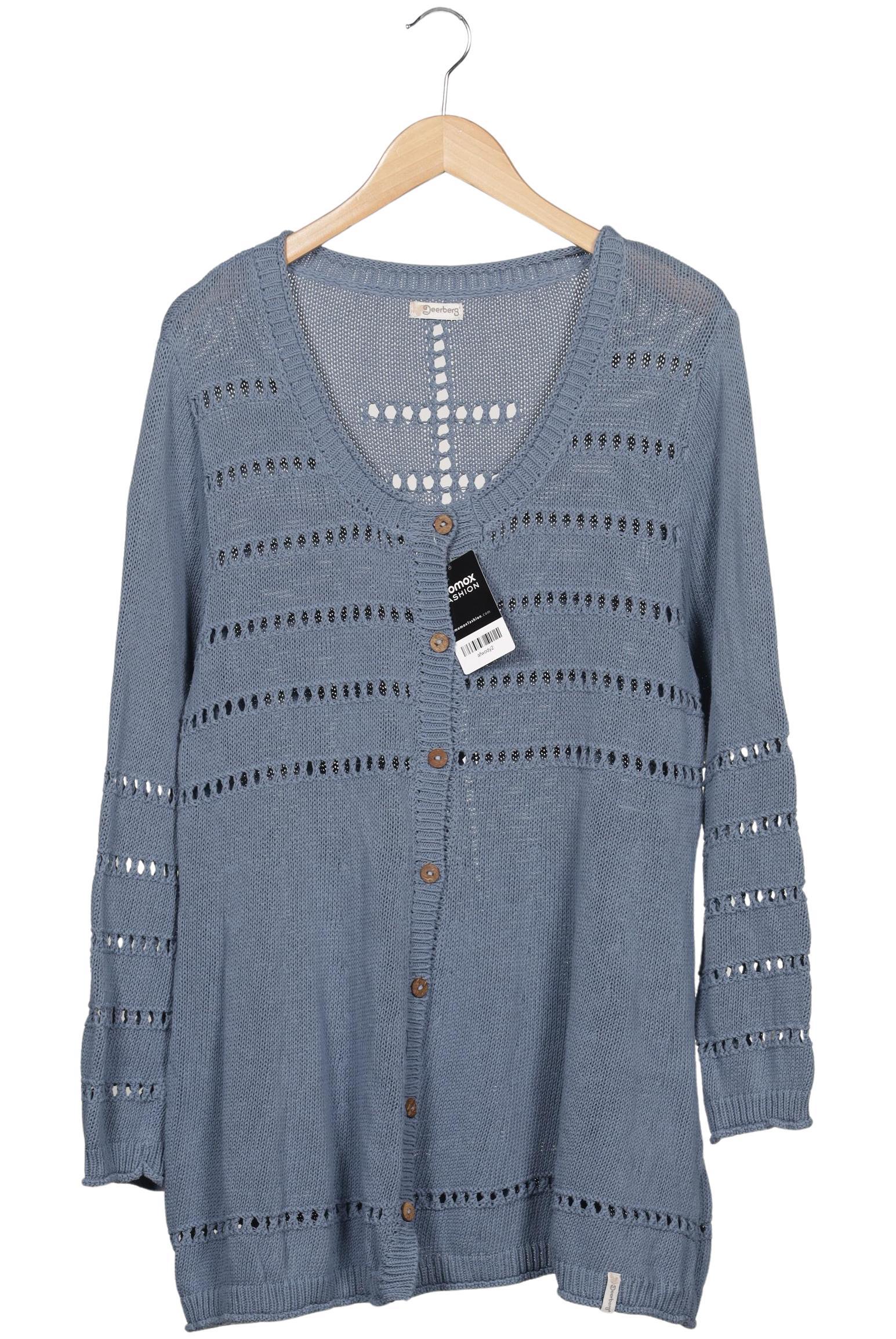 

Deerberg Damen Strickjacke, hellblau, Gr. 46