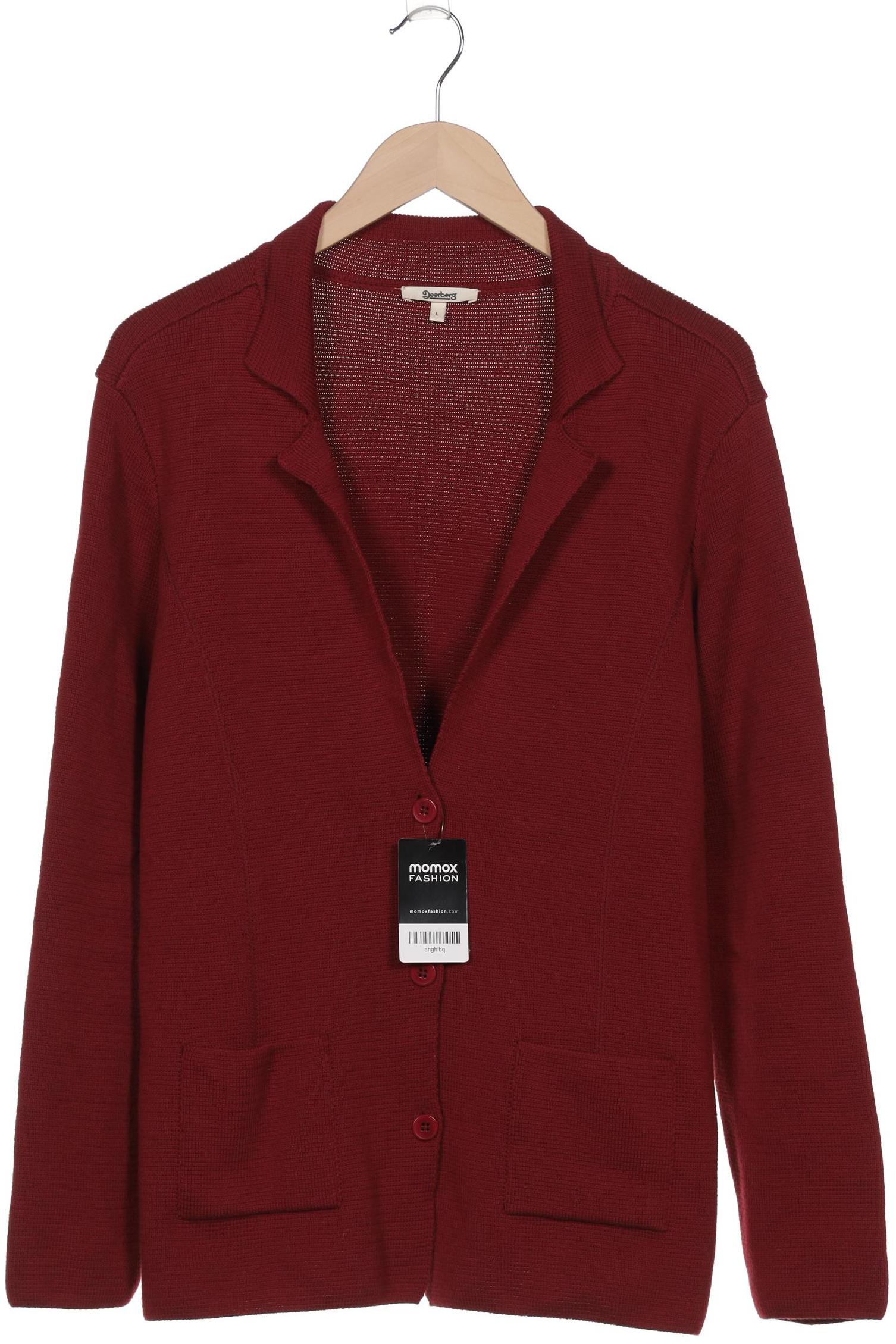 

Deerberg Damen Strickjacke, rot, Gr. 42