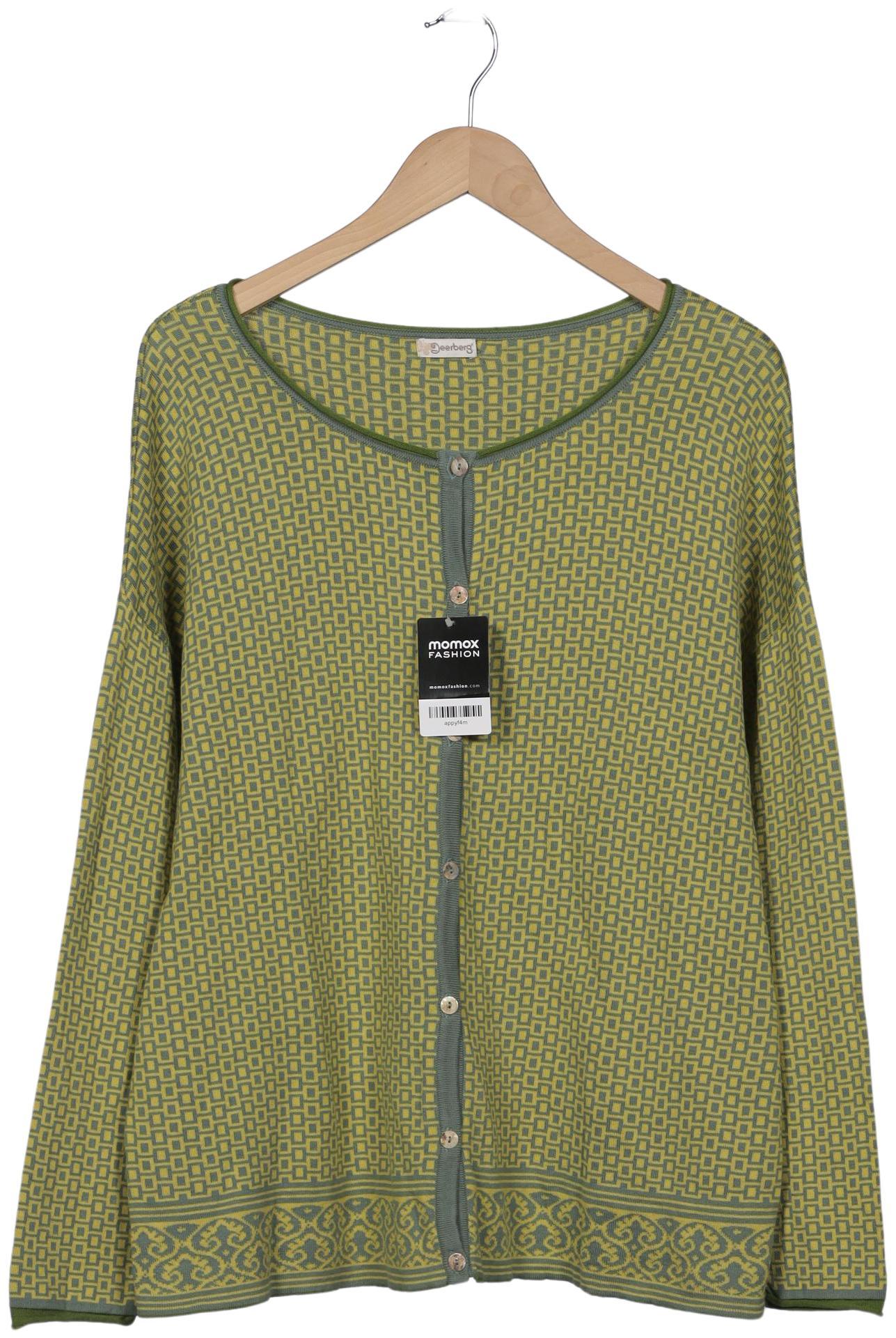 

Deerberg Damen Strickjacke, hellgrün, Gr. 46