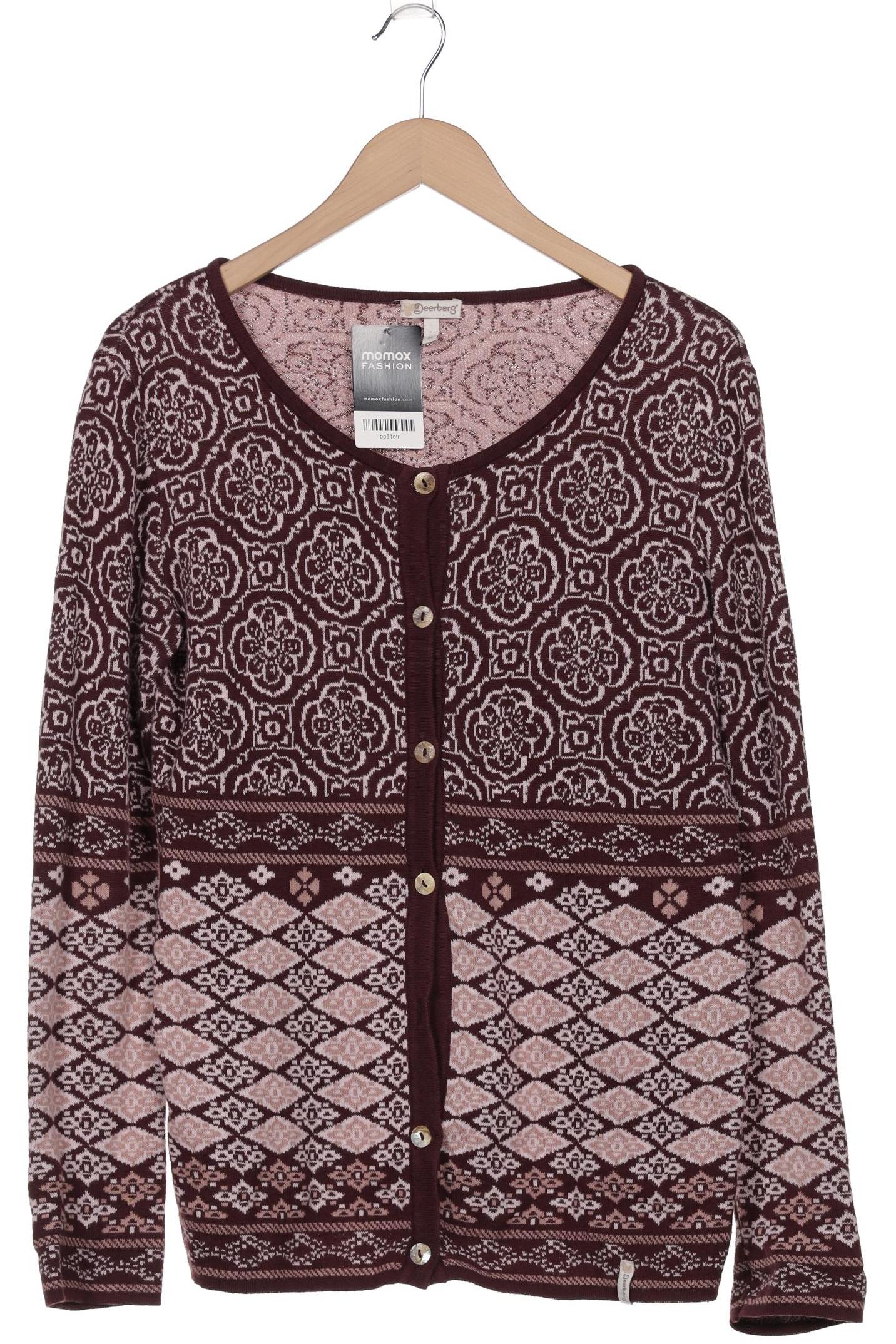 

Deerberg Damen Strickjacke, bordeaux, Gr. 38
