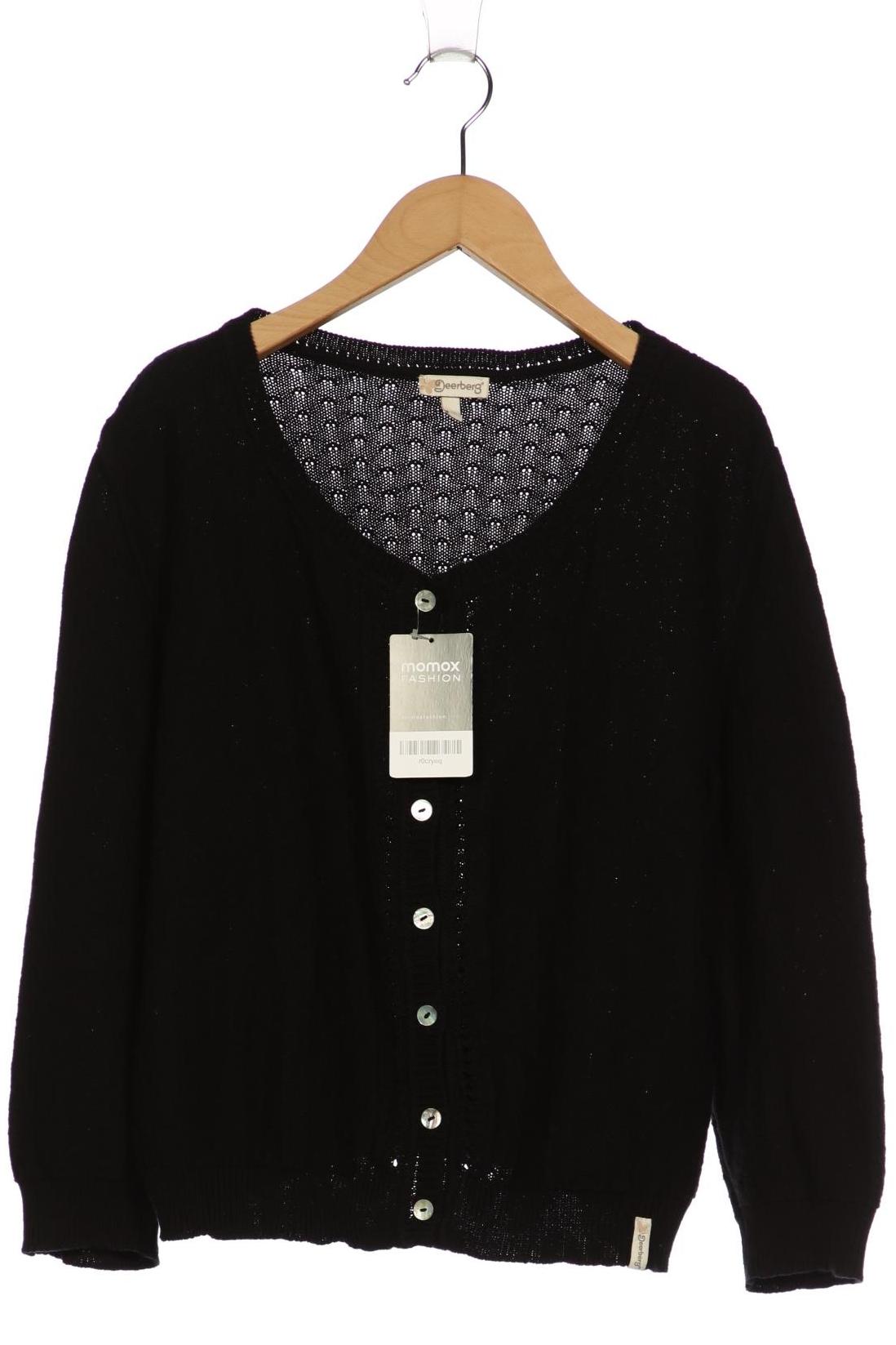 

Deerberg Damen Strickjacke, schwarz, Gr. 36