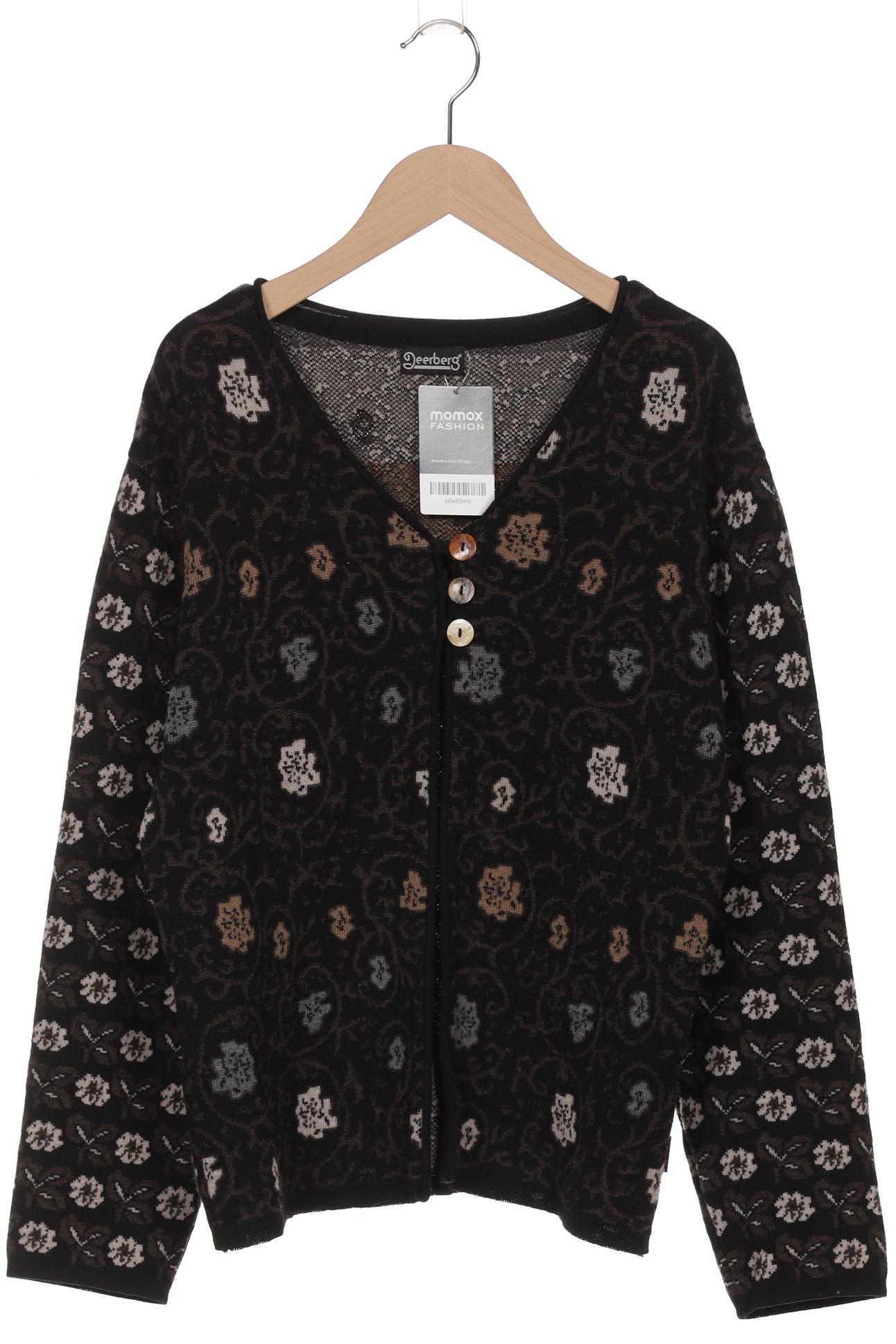 

Deerberg Damen Strickjacke, schwarz, Gr. 38