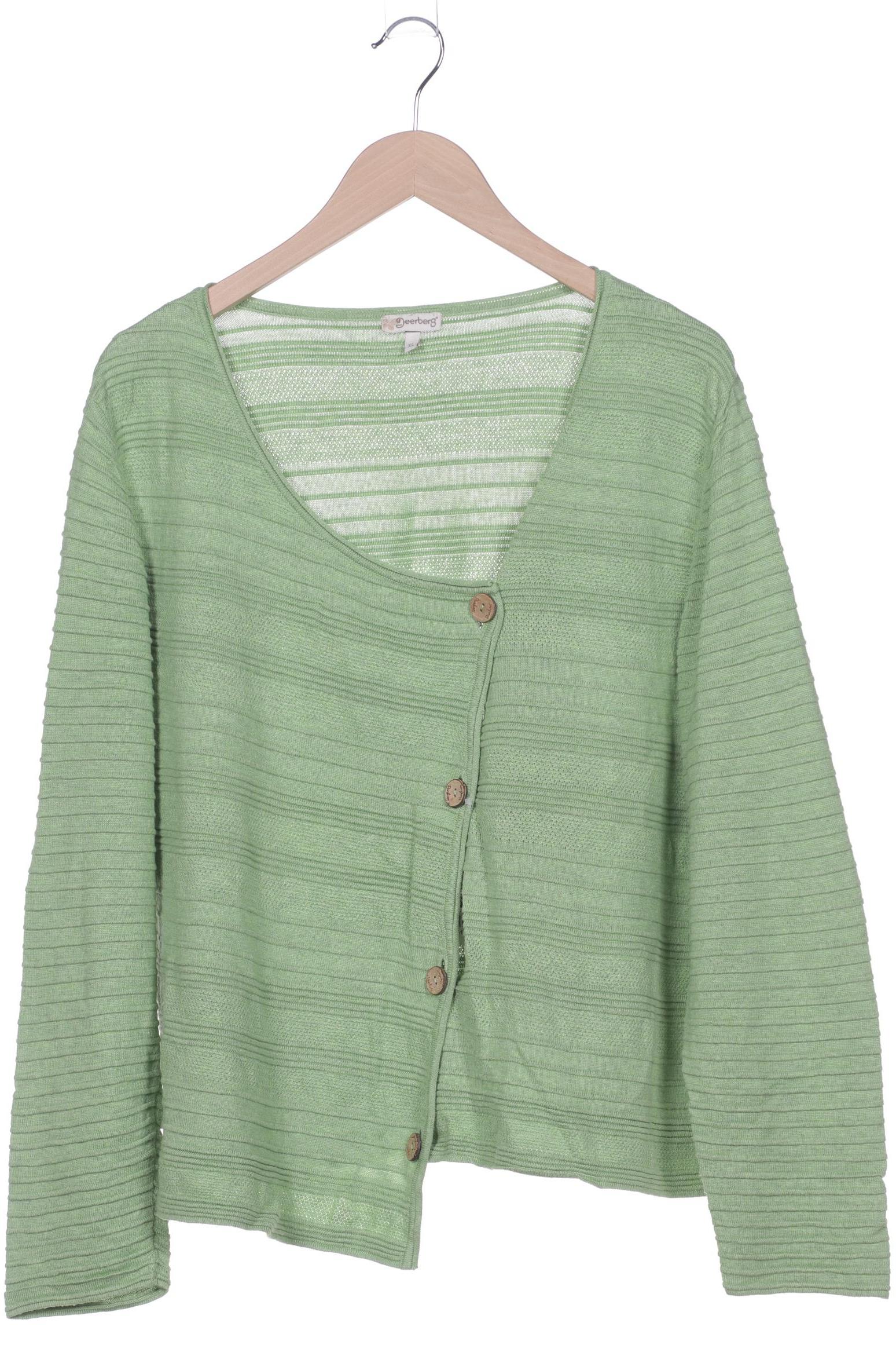 

Deerberg Damen Strickjacke, hellgrün, Gr. 44