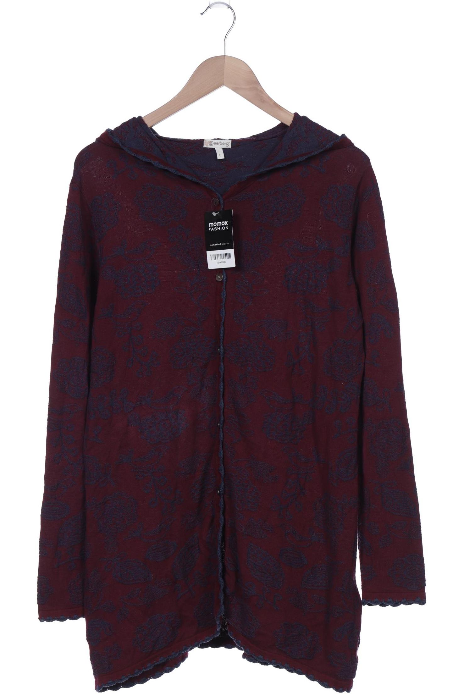 

Deerberg Damen Strickjacke, bordeaux, Gr. 42