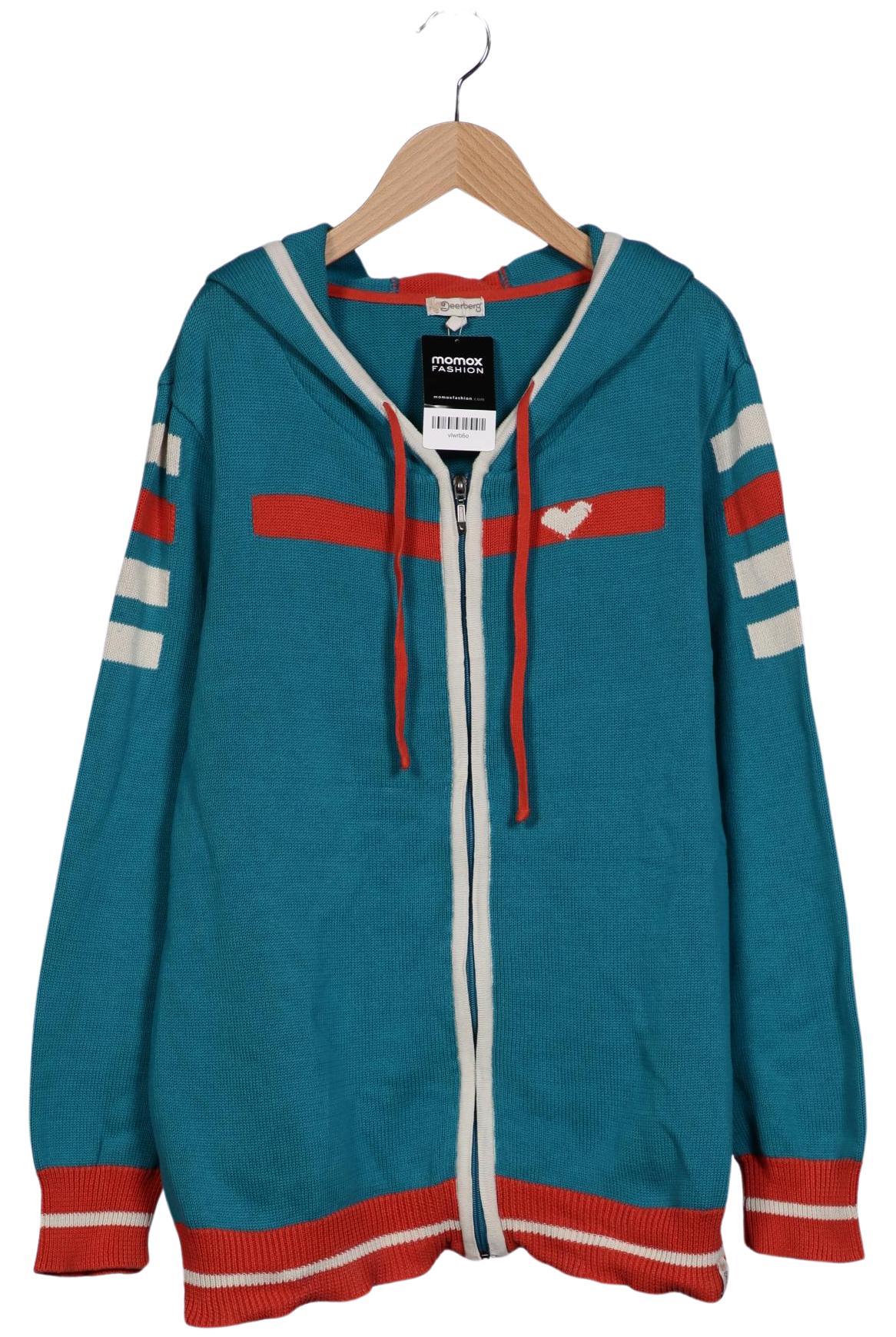 

Deerberg Damen Strickjacke, türkis, Gr. 44