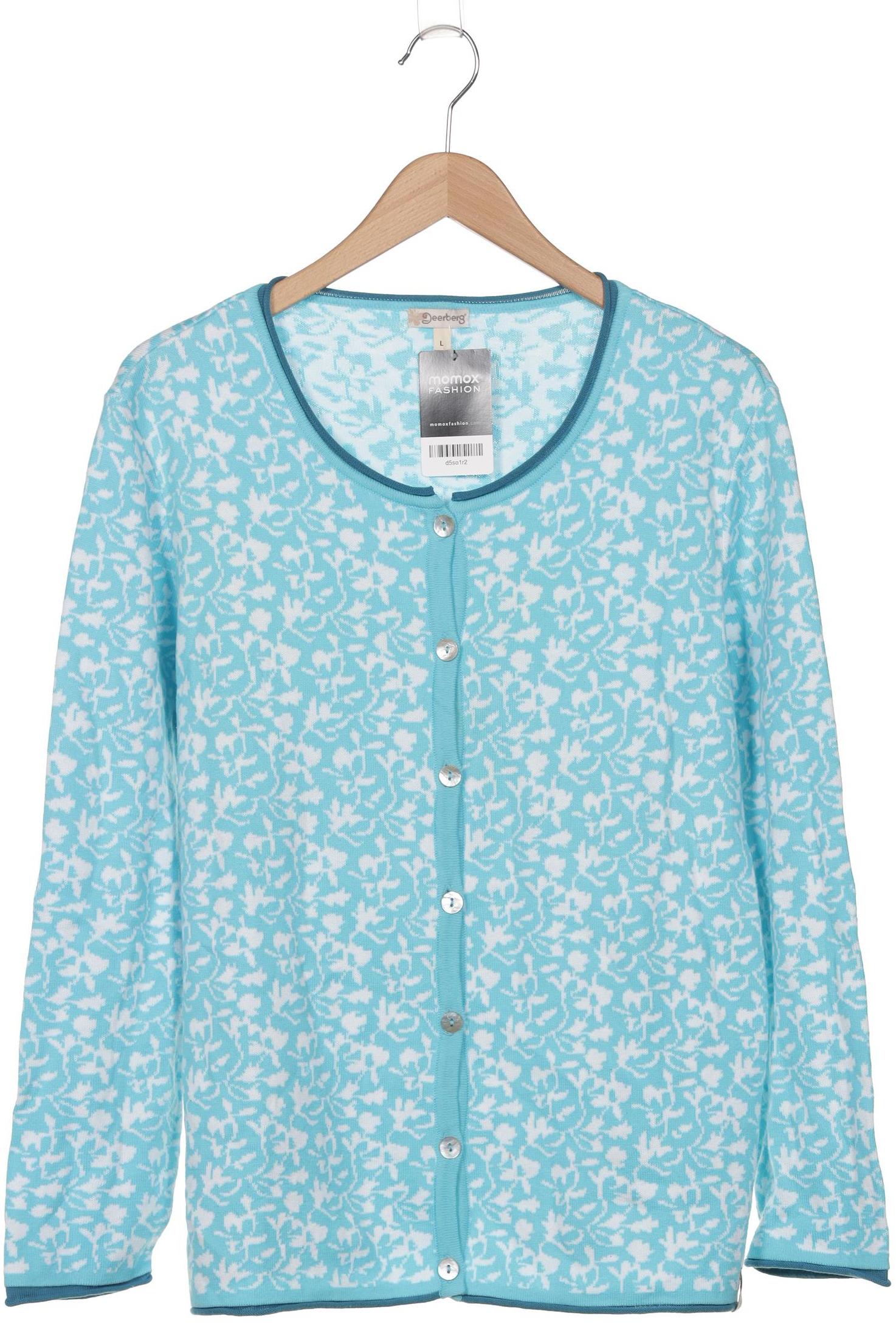 

Deerberg Damen Strickjacke, blau, Gr. 42