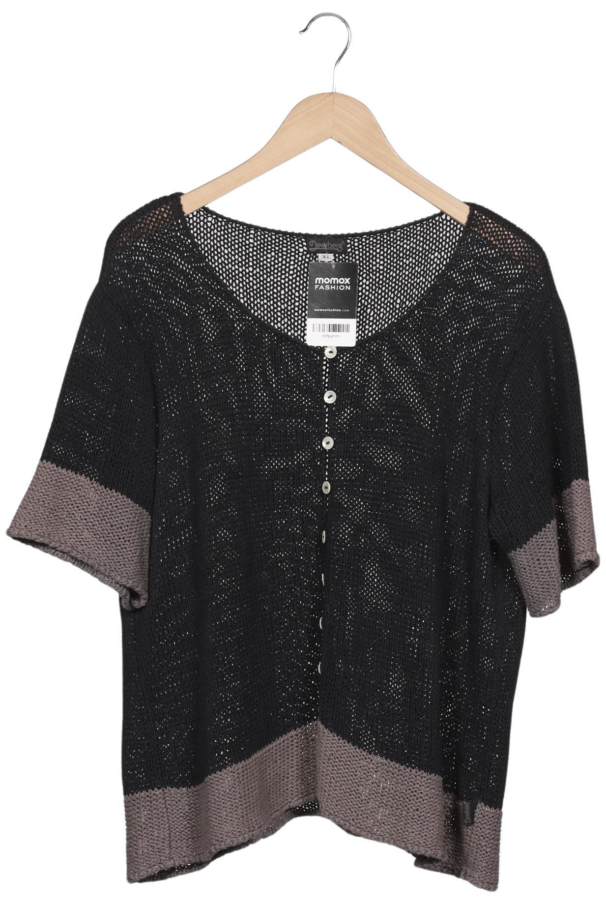 

Deerberg Damen Strickjacke, schwarz, Gr. 44