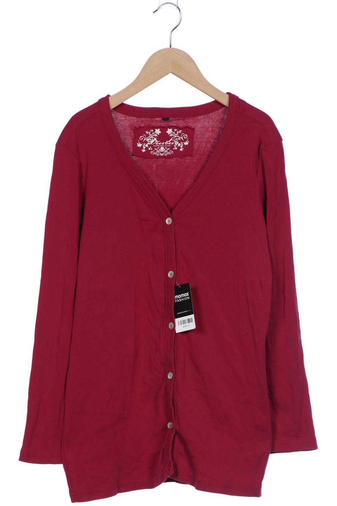 

Deerberg Damen Strickjacke, bordeaux, Gr. 42
