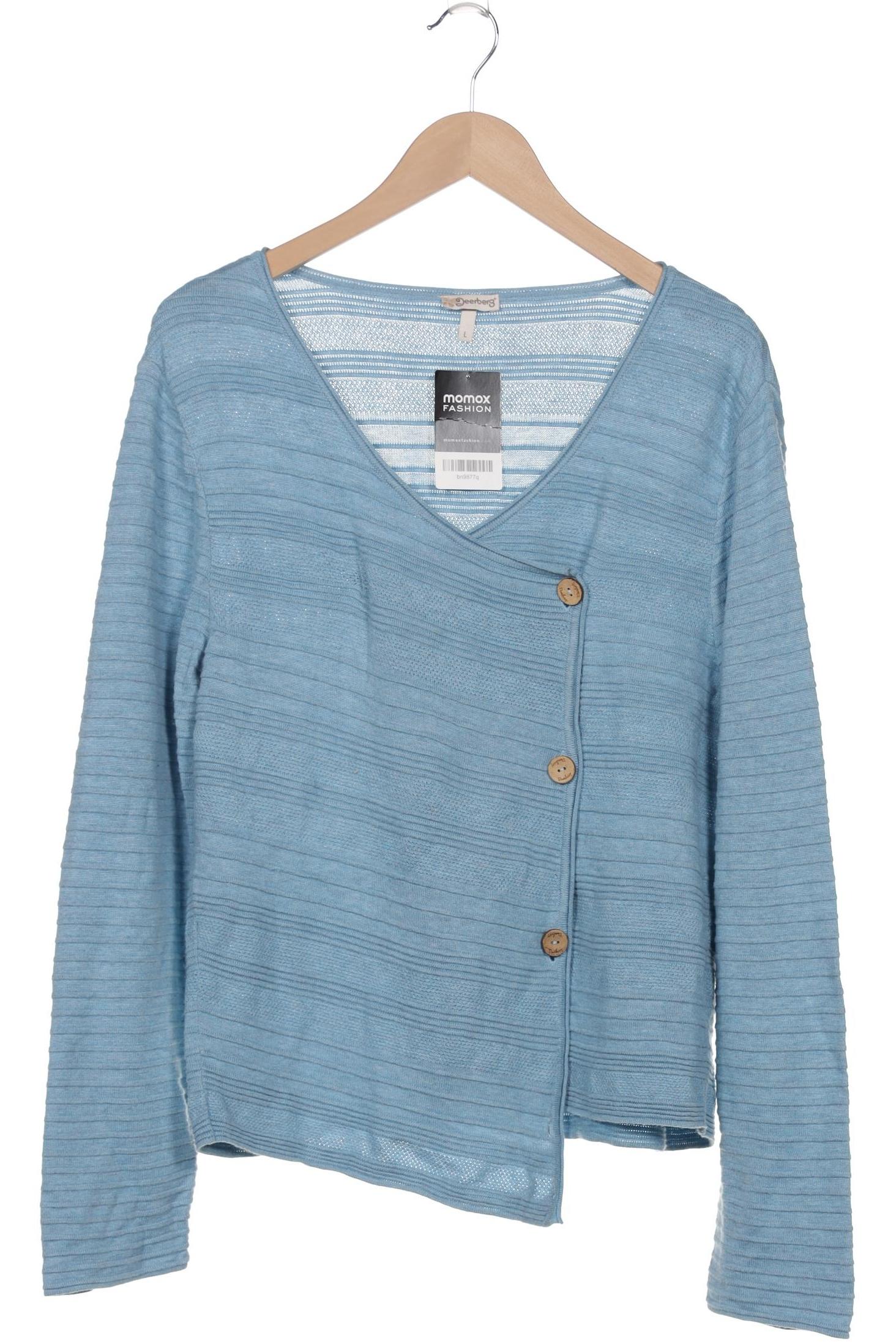 

Deerberg Damen Strickjacke, hellblau, Gr. 42