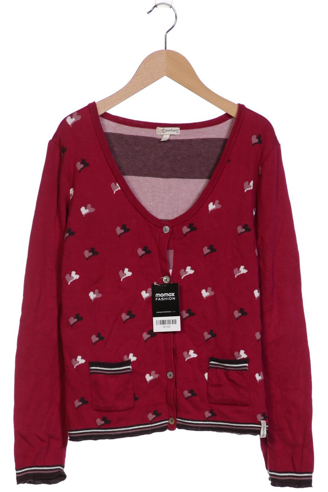 

Deerberg Damen Strickjacke, bordeaux, Gr. 36