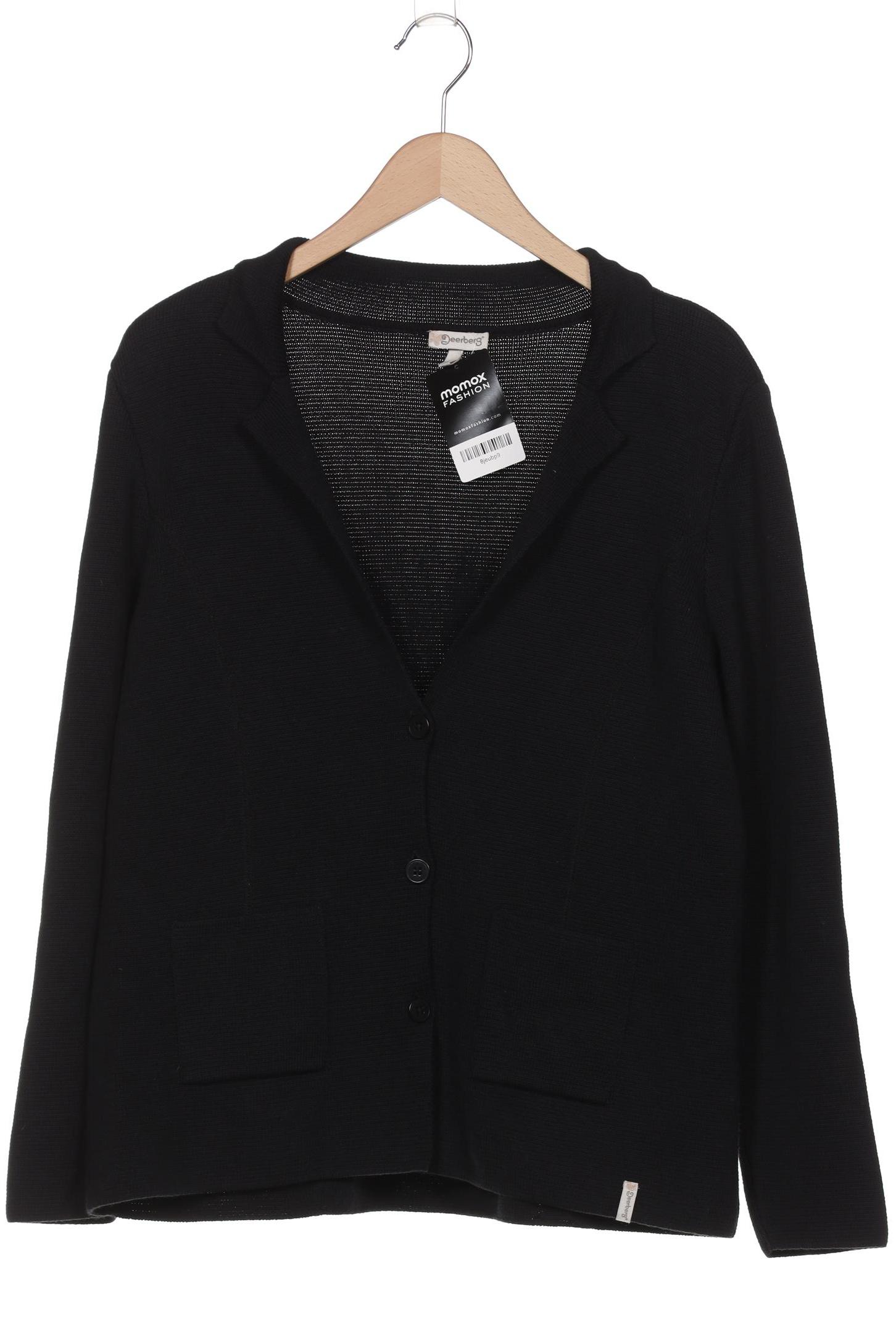 

Deerberg Damen Strickjacke, schwarz, Gr. 38