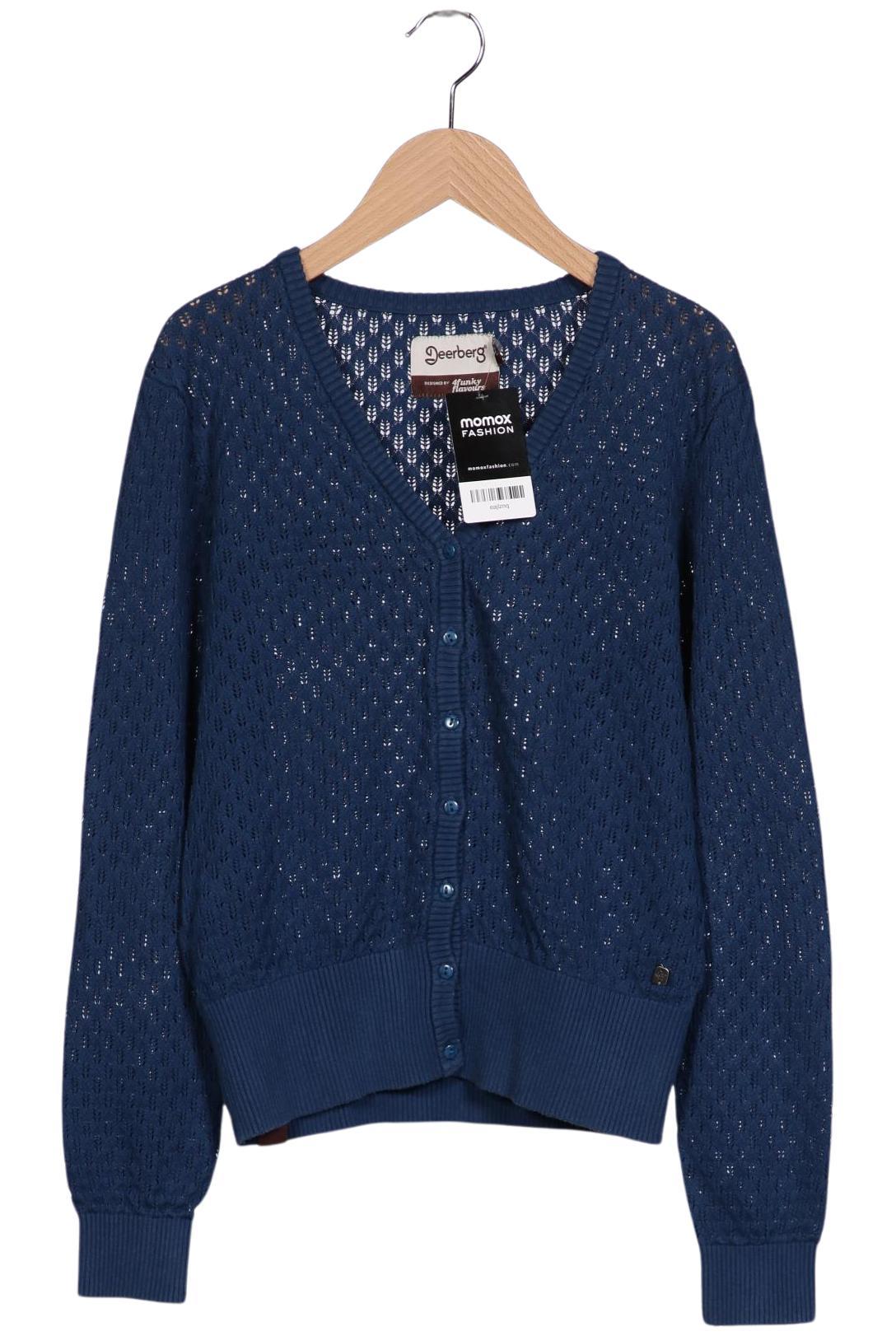

Deerberg Damen Strickjacke, marineblau, Gr. 42