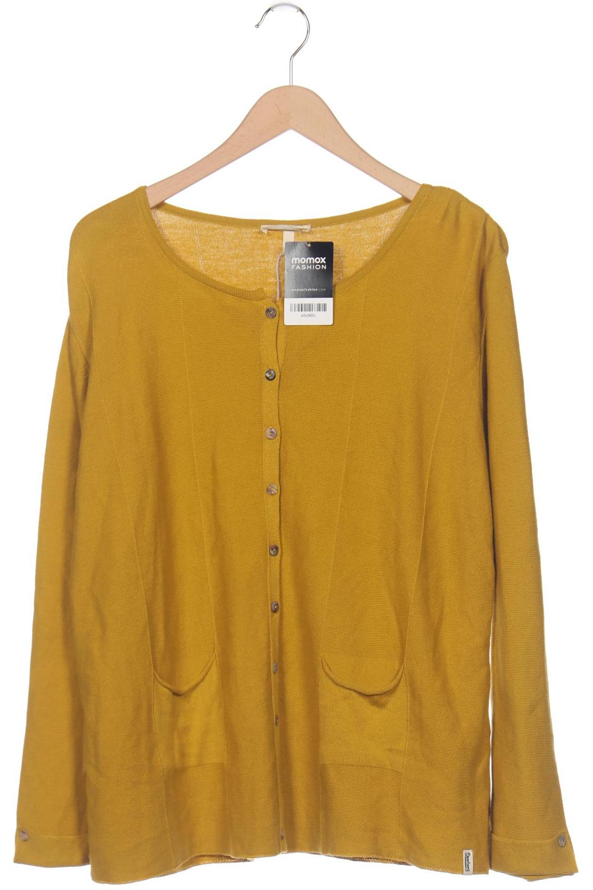 

Deerberg Damen Strickjacke, gelb, Gr. 46