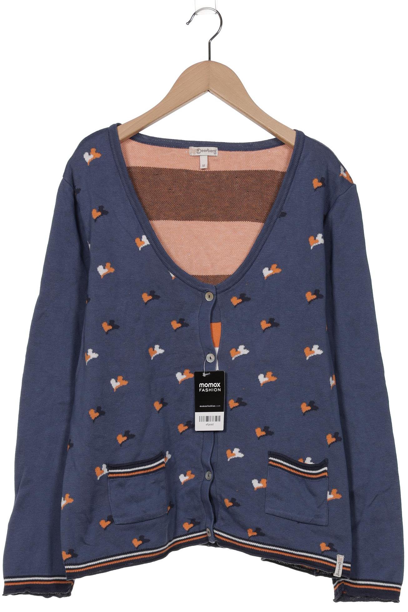 

Deerberg Damen Strickjacke, marineblau, Gr. 38