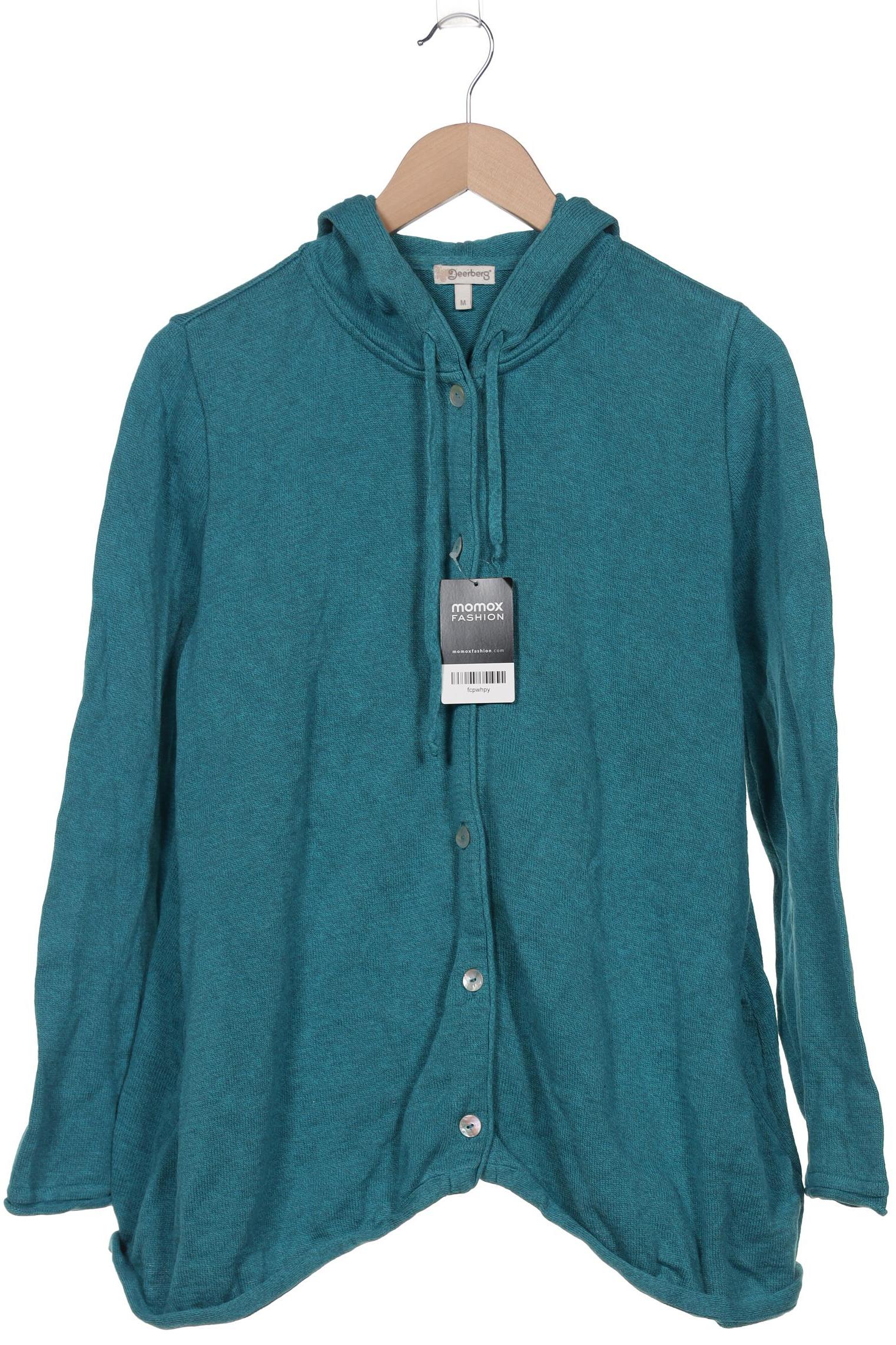 

Deerberg Damen Strickjacke, türkis, Gr. 38
