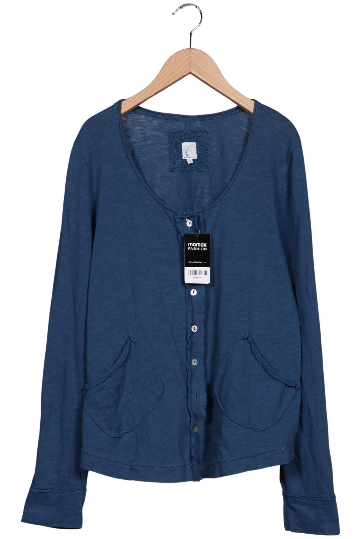 

Deerberg Damen Strickjacke, blau, Gr. 38
