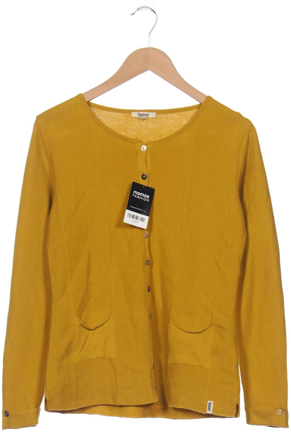 

Deerberg Damen Strickjacke, gelb, Gr. 36