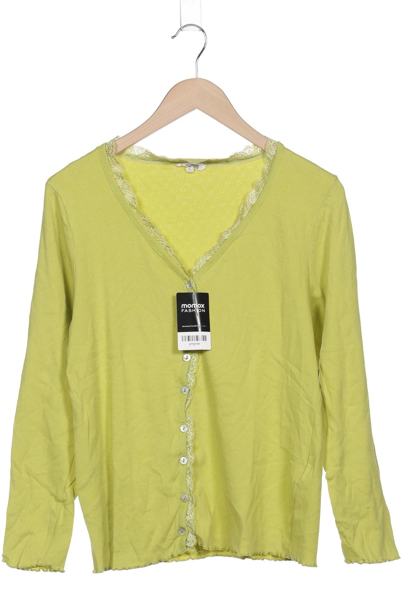 

Deerberg Damen Strickjacke, hellgrün, Gr. 42