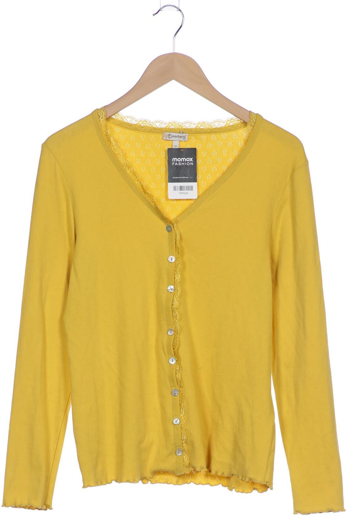 

Deerberg Damen Strickjacke, gelb, Gr. 38