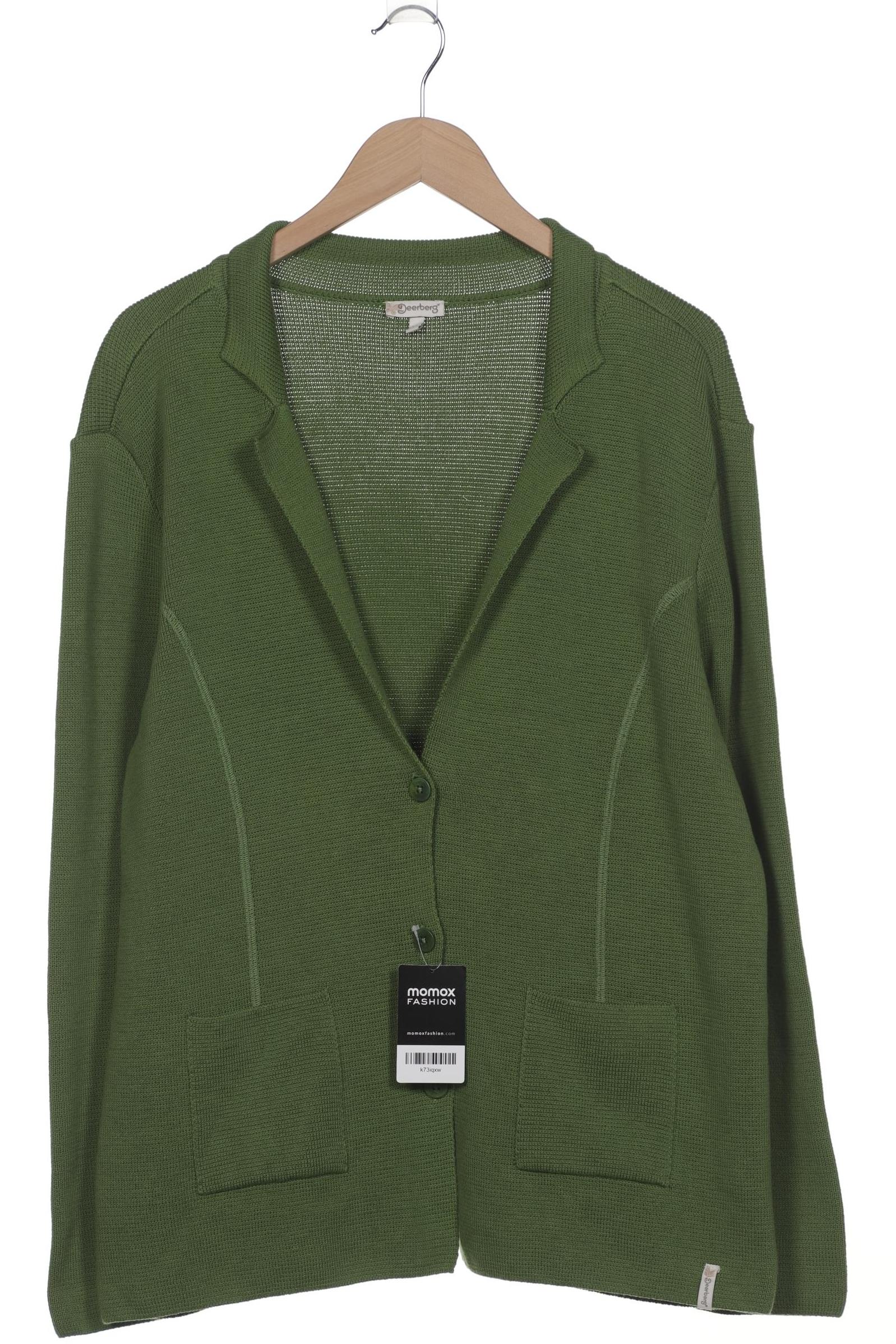 

Deerberg Damen Strickjacke, grün, Gr. 44