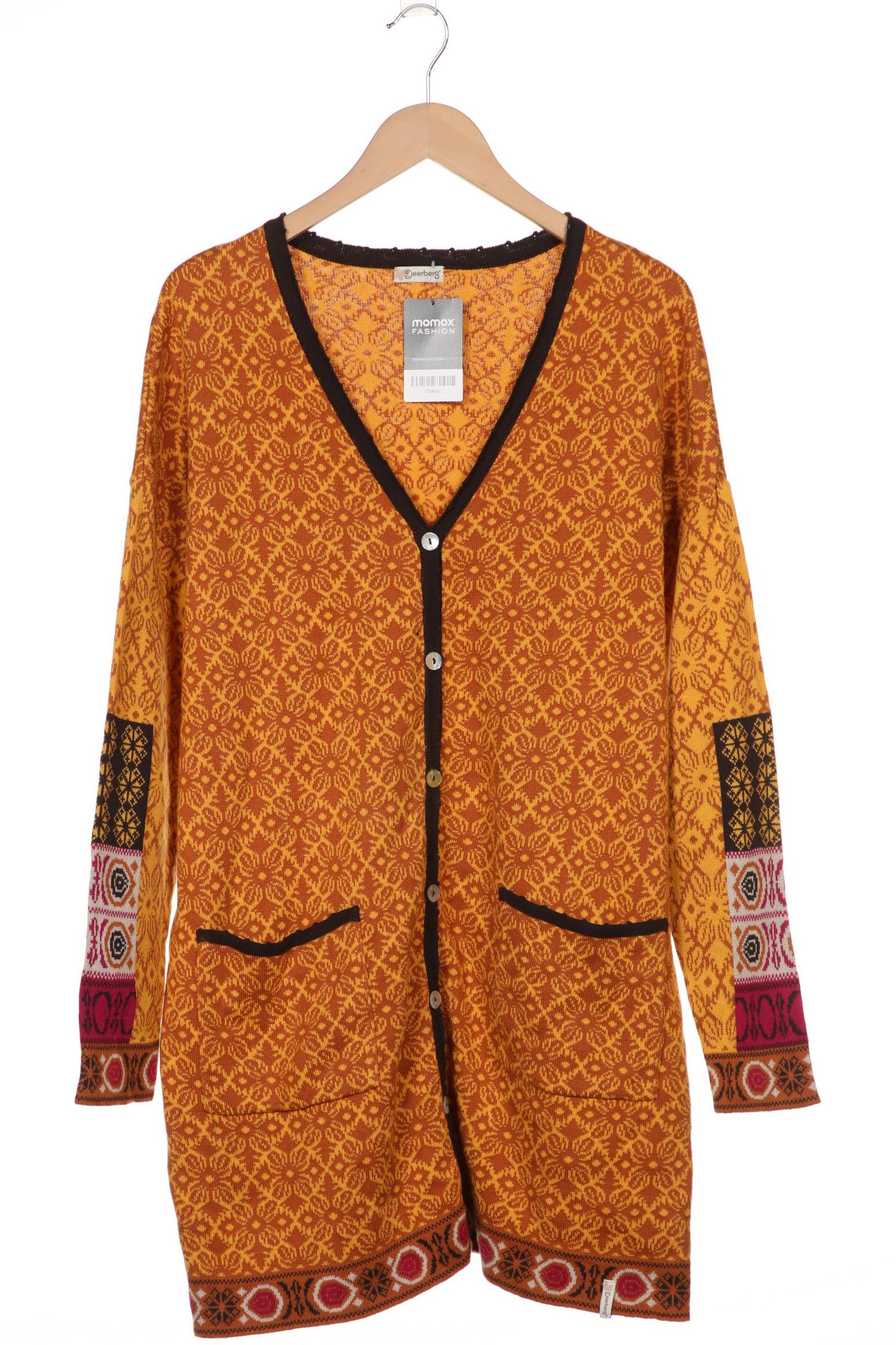 

Deerberg Damen Strickjacke, gelb, Gr. 38