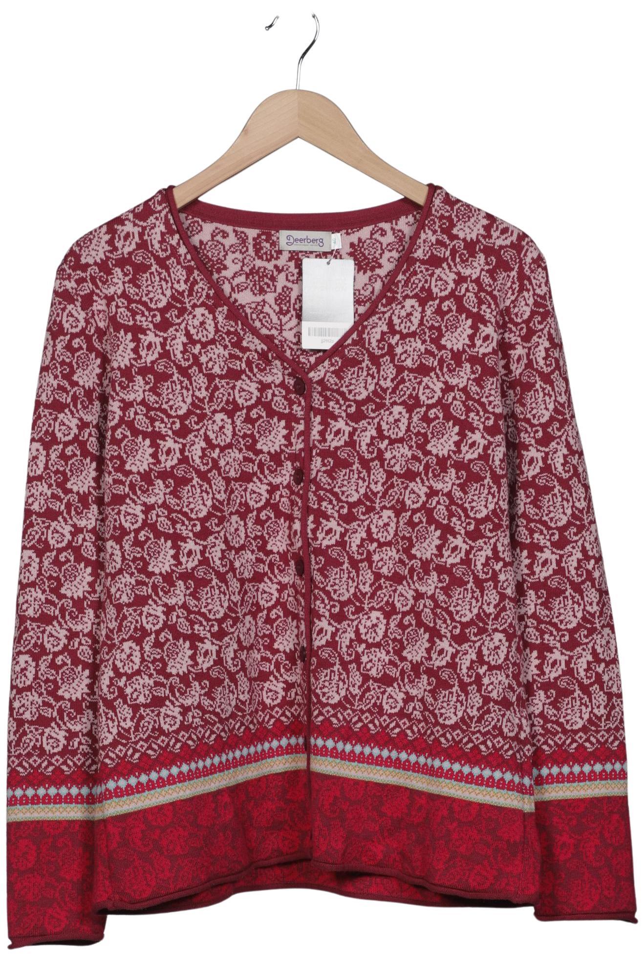 

Deerberg Damen Strickjacke, rot, Gr. 40