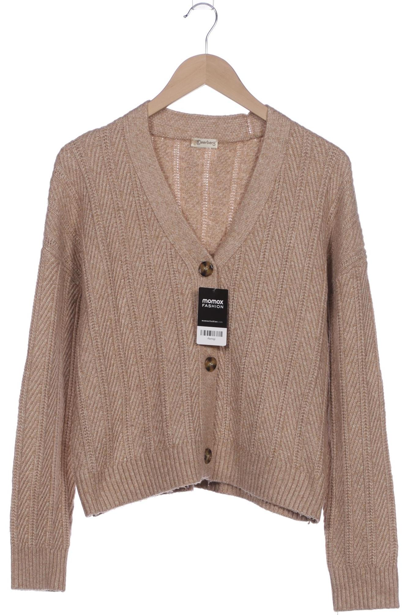 

Deerberg Damen Strickjacke, beige, Gr. 44